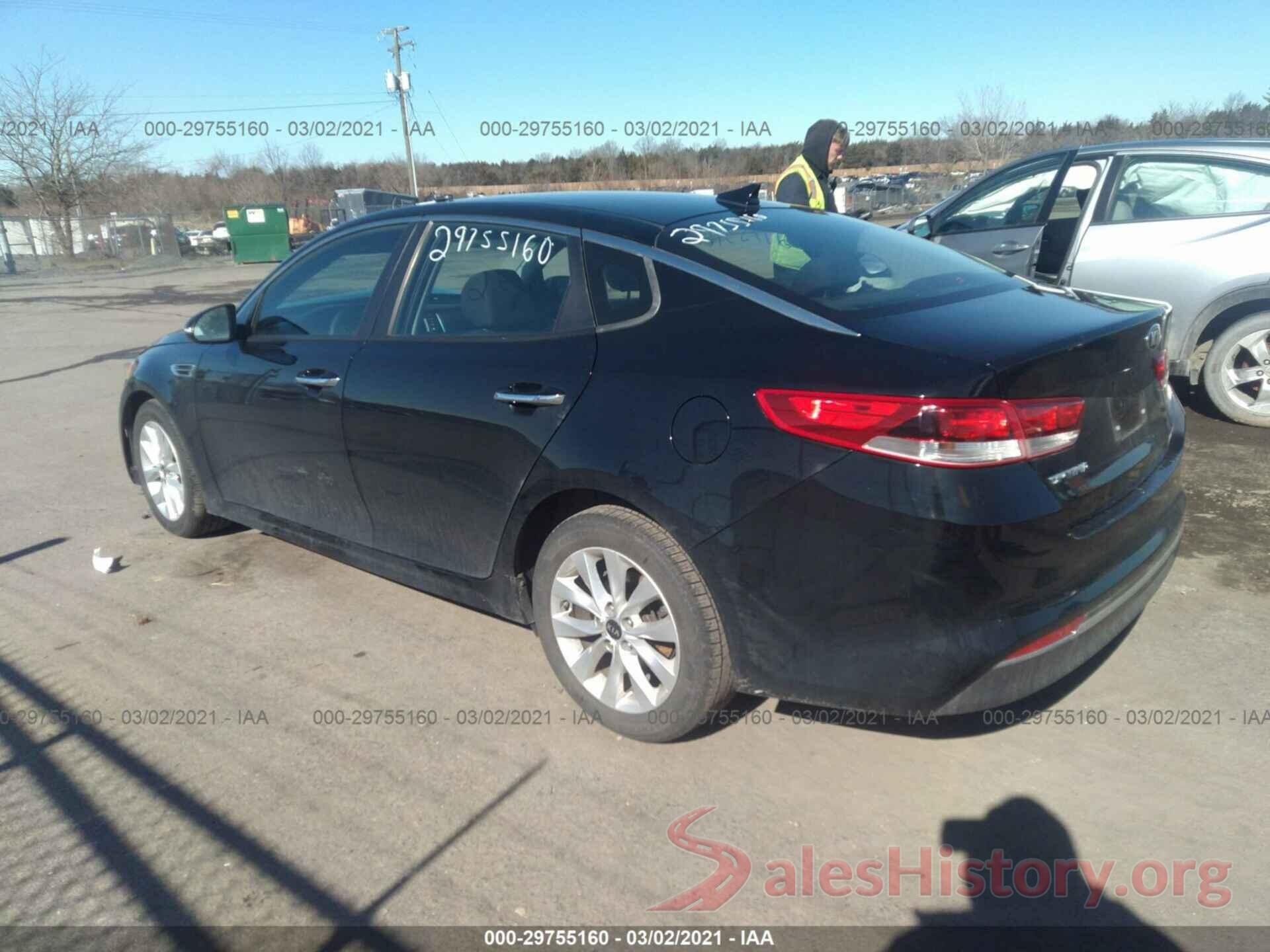 5XXGT4L39GG073766 2016 KIA OPTIMA