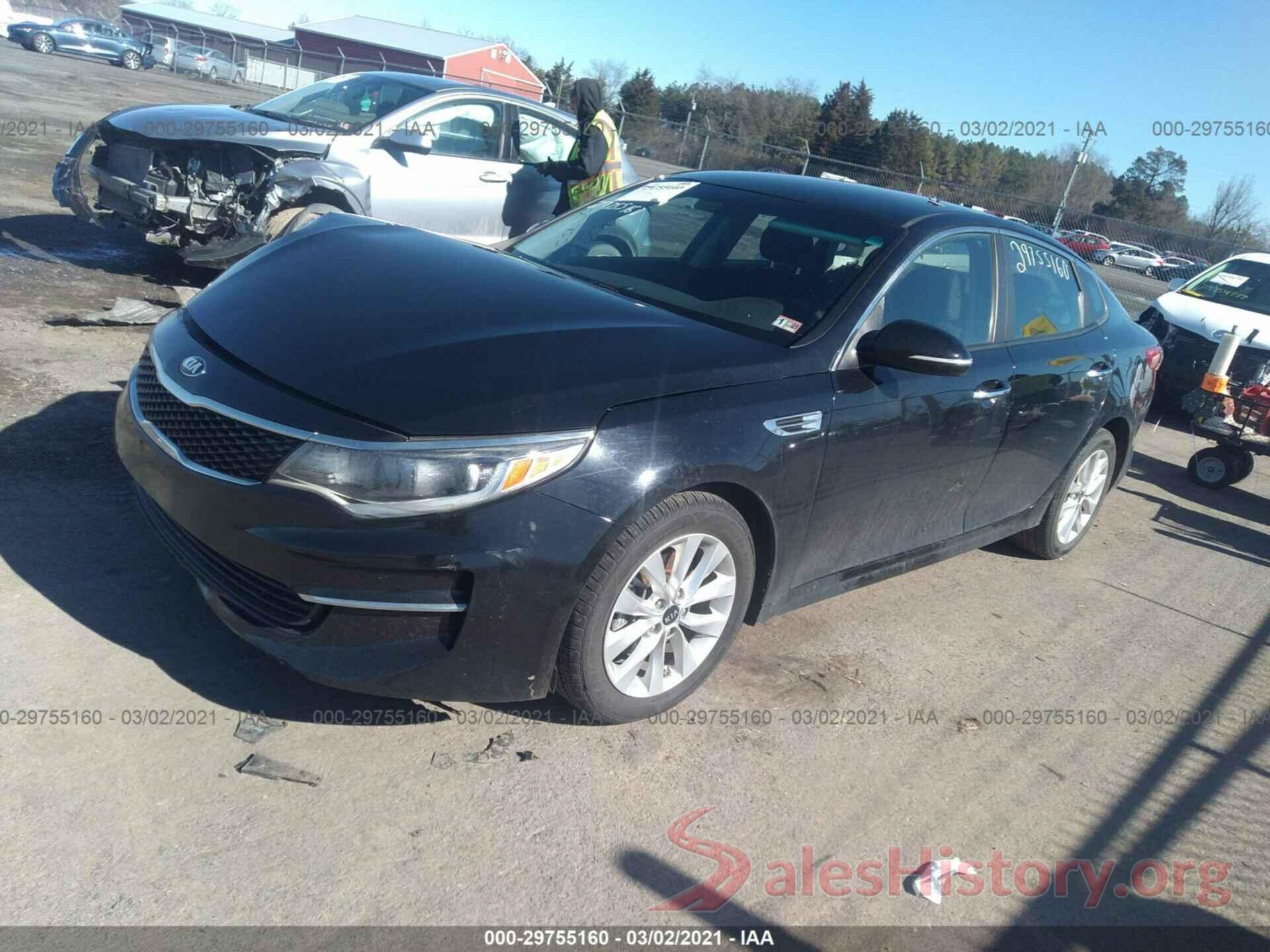 5XXGT4L39GG073766 2016 KIA OPTIMA