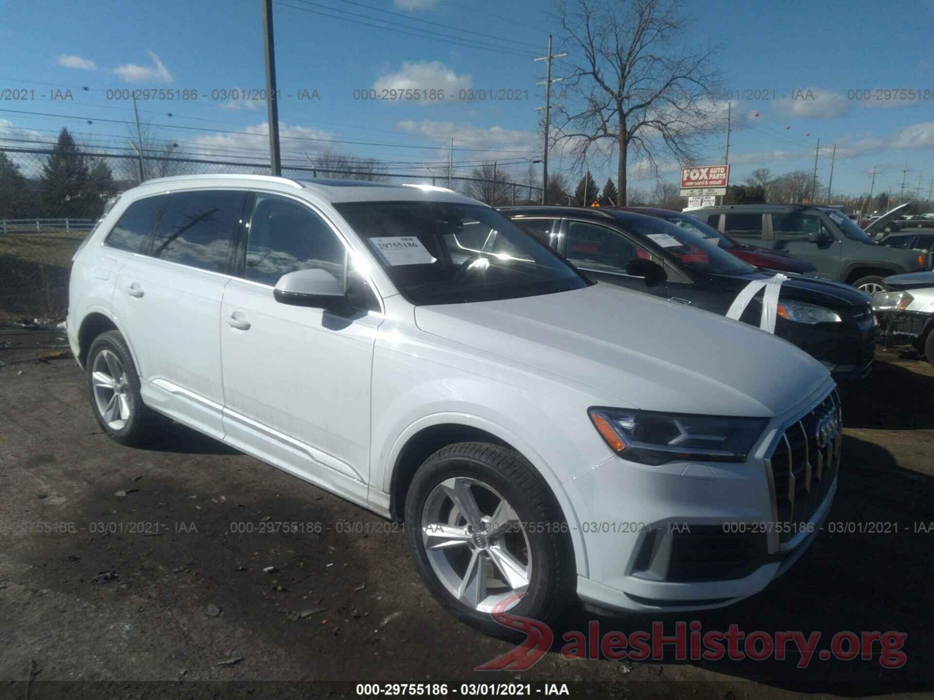 WA1AJAF75LD008209 2020 AUDI Q7