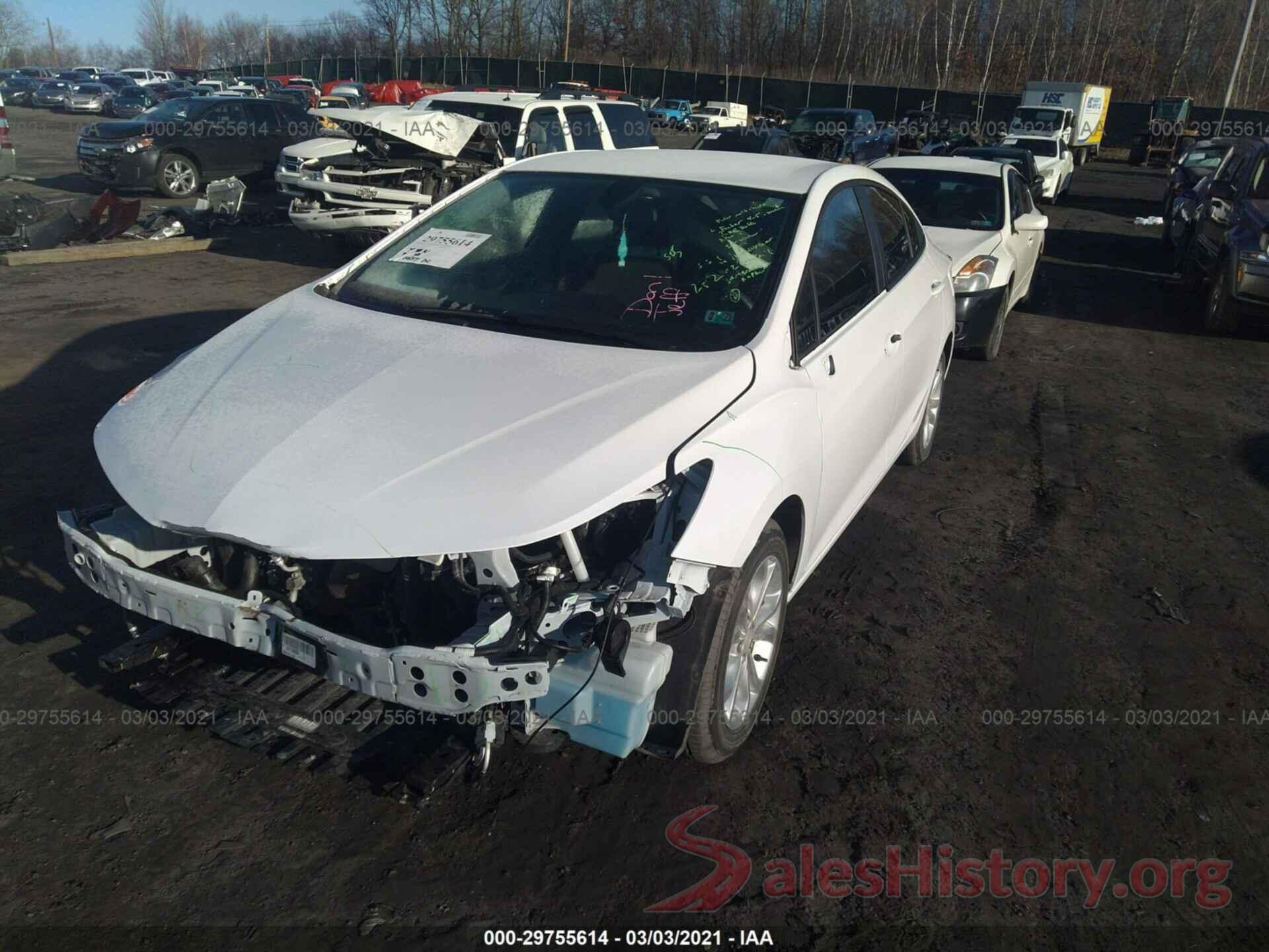 1G1BC5SM6K7144006 2019 CHEVROLET CRUZE