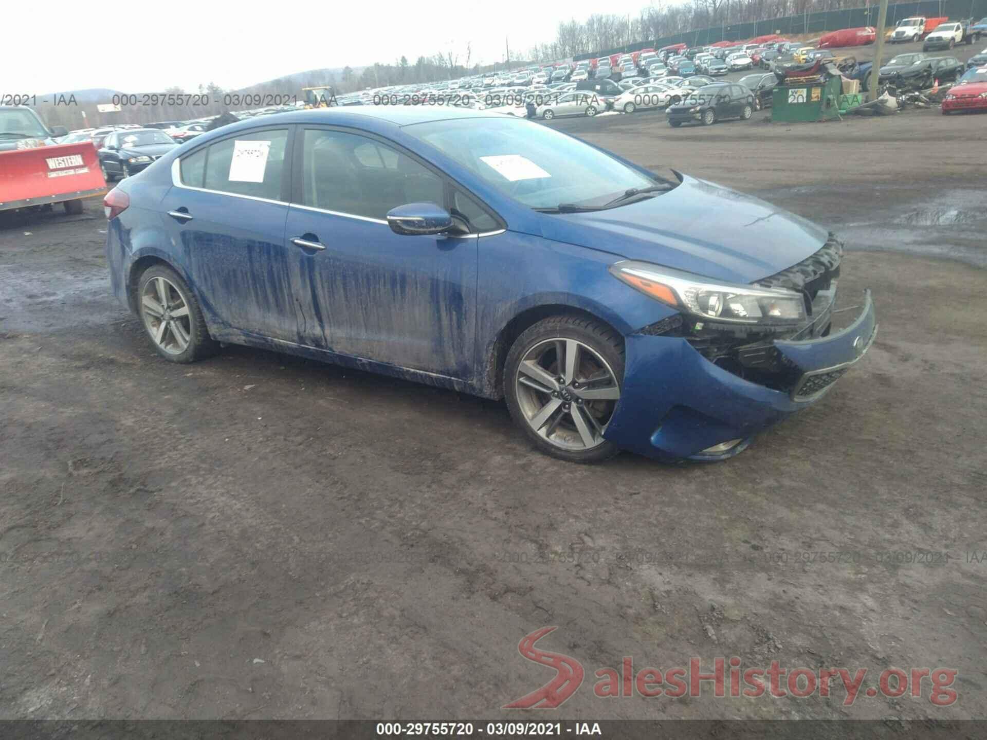 3KPFL4A8XHE004265 2017 KIA FORTE