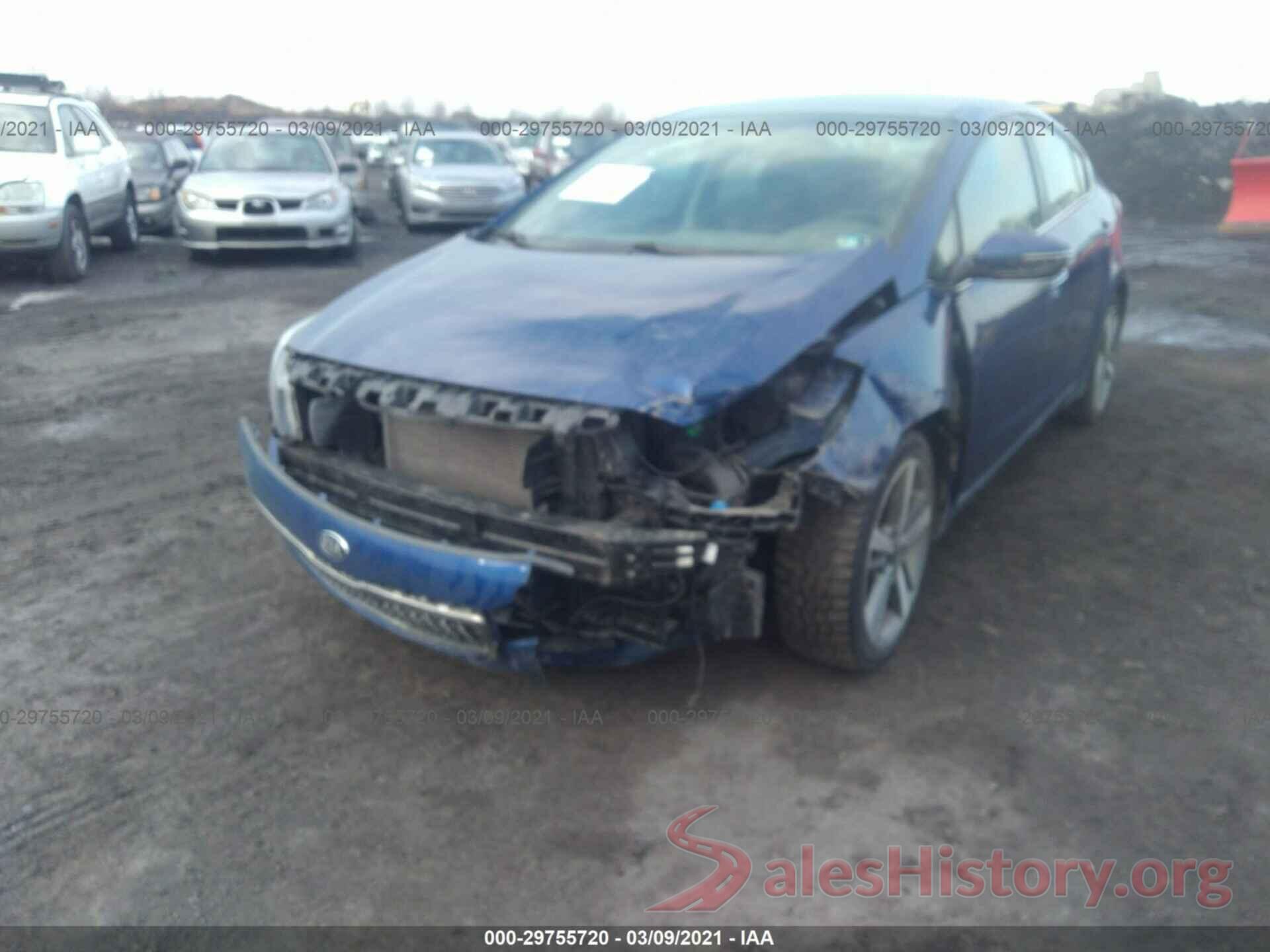 3KPFL4A8XHE004265 2017 KIA FORTE