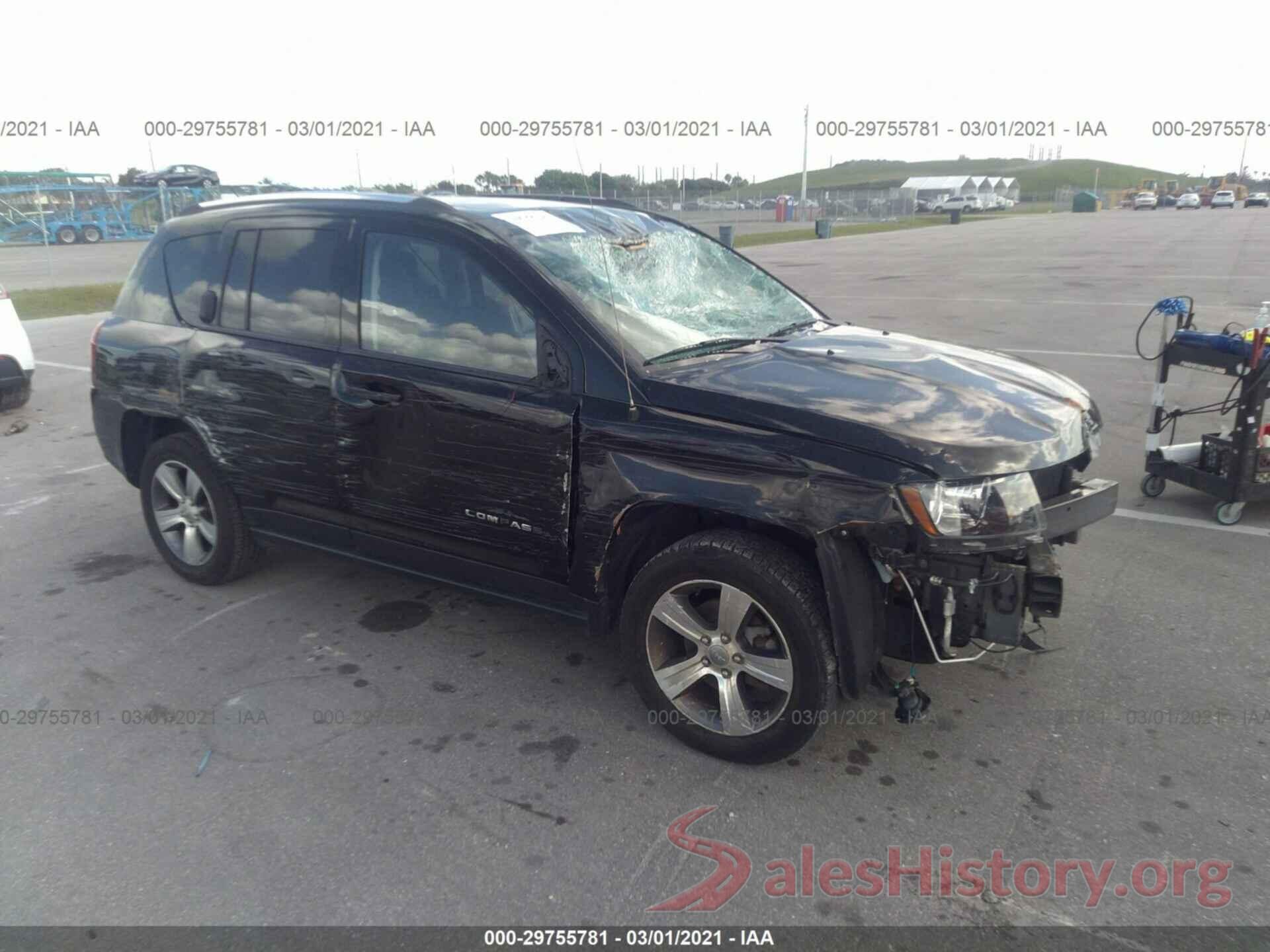 1C4NJCEAXHD119667 2017 JEEP COMPASS