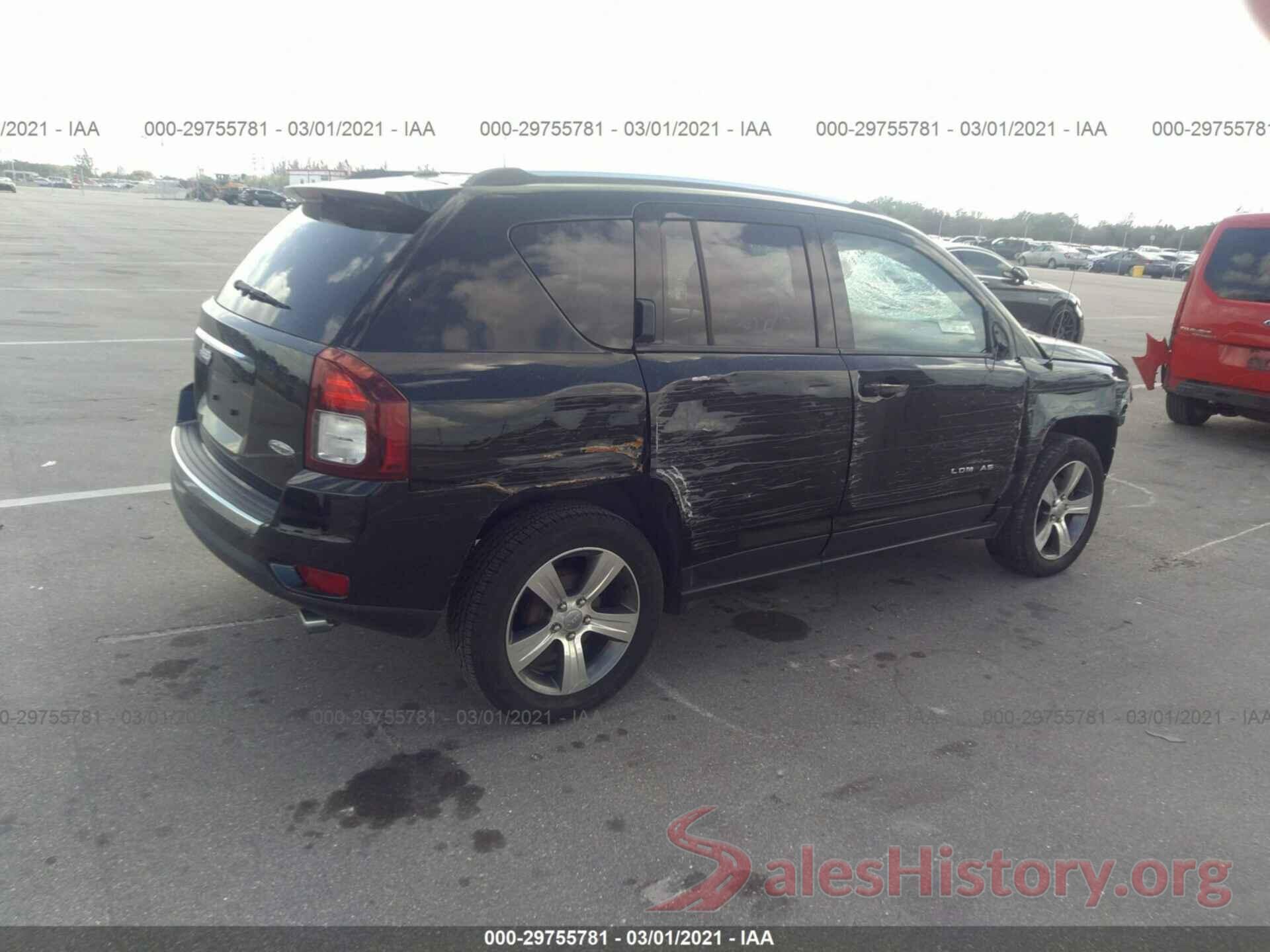 1C4NJCEAXHD119667 2017 JEEP COMPASS