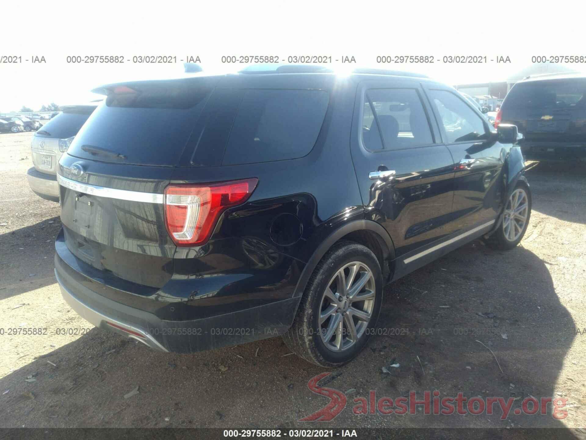 1FM5K7F80HGD02926 2017 FORD EXPLORER