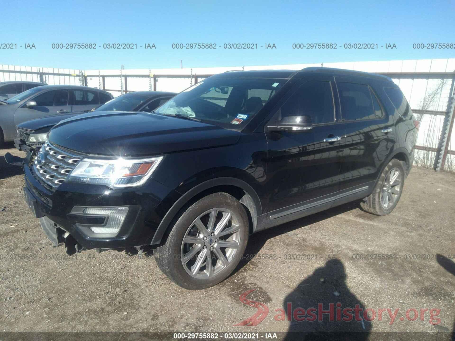 1FM5K7F80HGD02926 2017 FORD EXPLORER