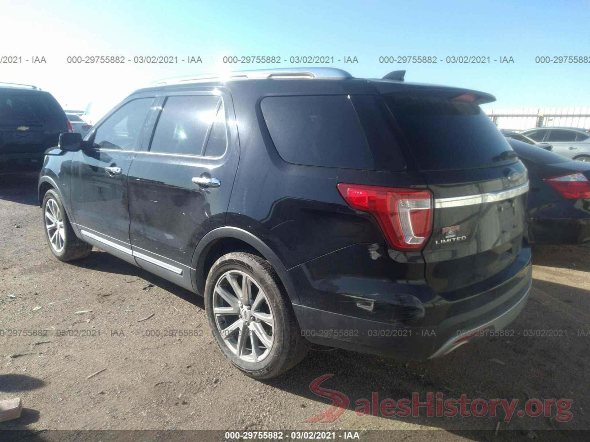 1FM5K7F80HGD02926 2017 FORD EXPLORER