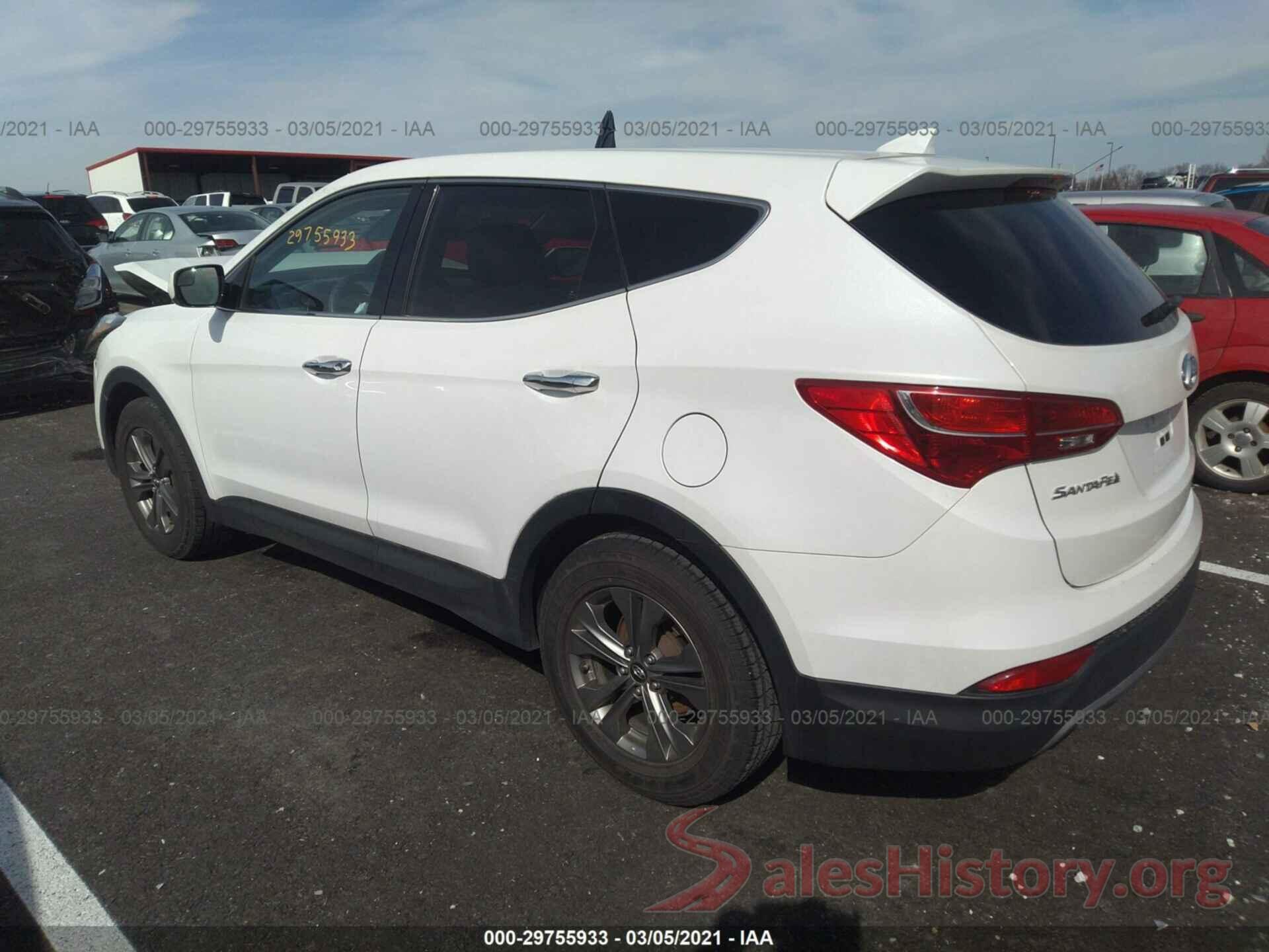 5XYZT3LB8GG318675 2016 HYUNDAI SANTA FE SPORT