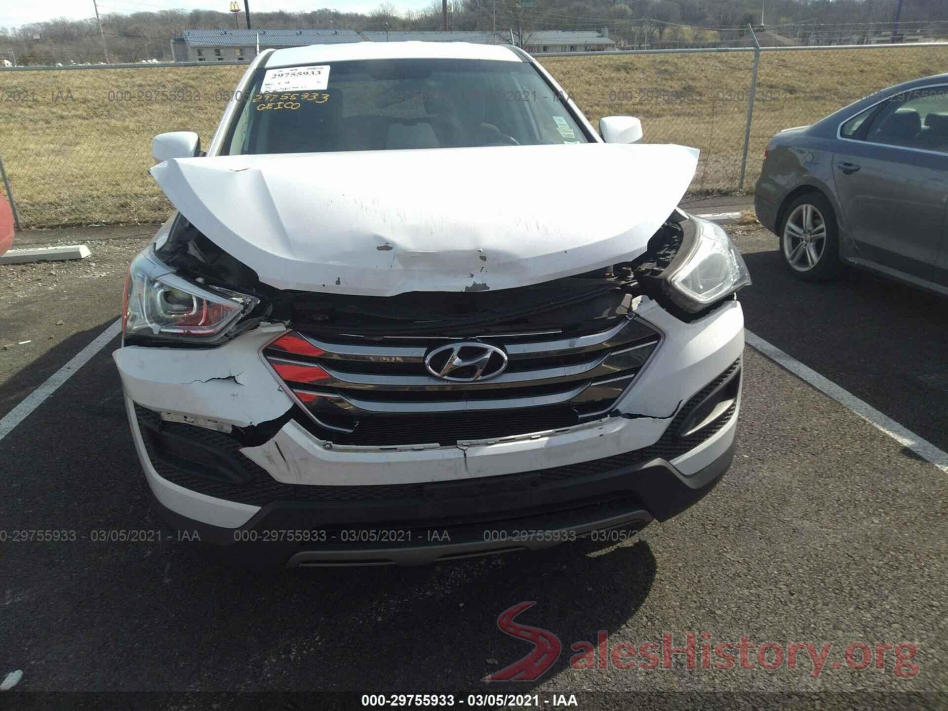 5XYZT3LB8GG318675 2016 HYUNDAI SANTA FE SPORT