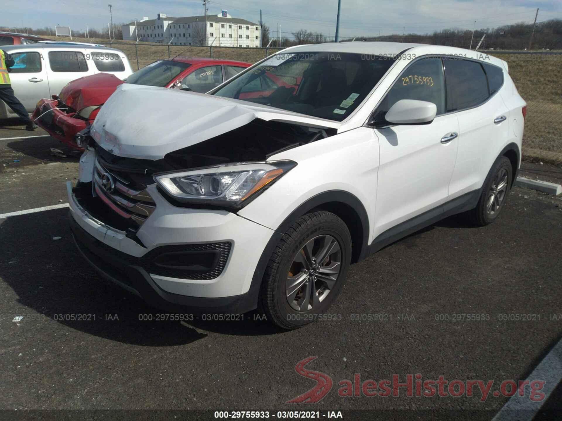 5XYZT3LB8GG318675 2016 HYUNDAI SANTA FE SPORT