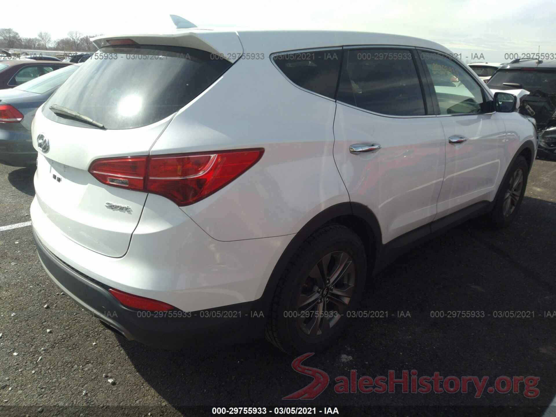 5XYZT3LB8GG318675 2016 HYUNDAI SANTA FE SPORT