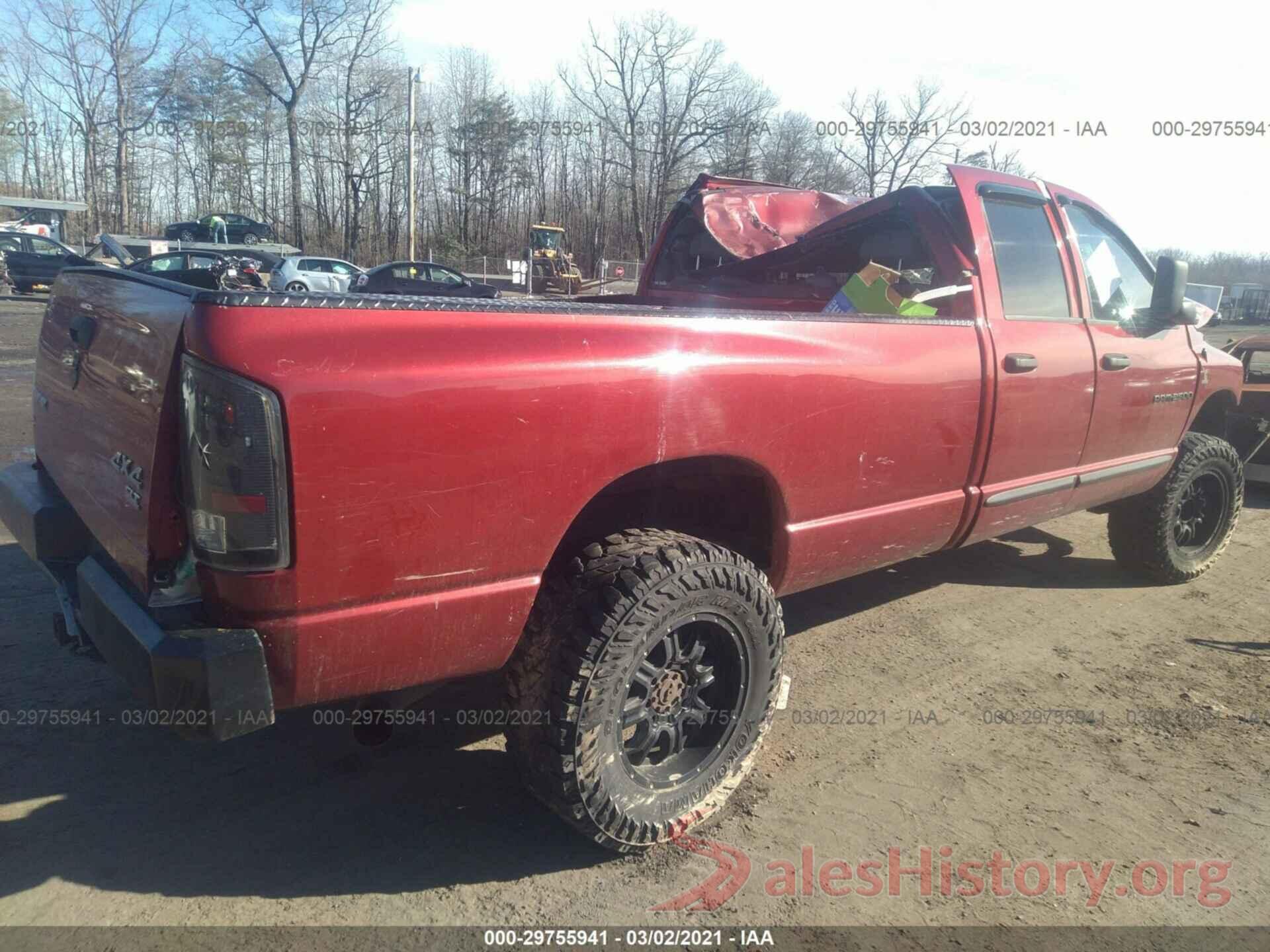 3N1AB7AP0GY220440 2006 DODGE RAM 2500