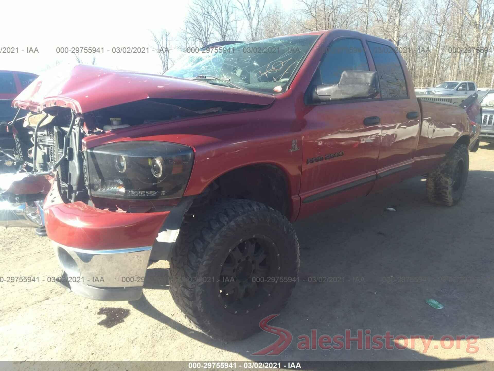 3N1AB7AP0GY220440 2006 DODGE RAM 2500