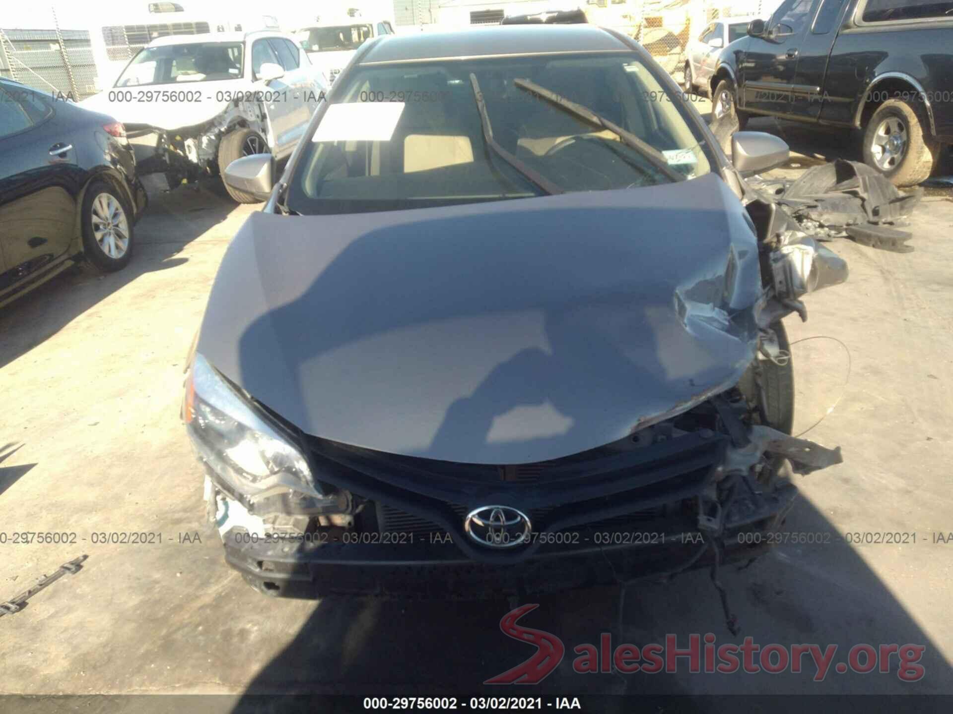 2T1BURHEXGC679499 2016 TOYOTA COROLLA