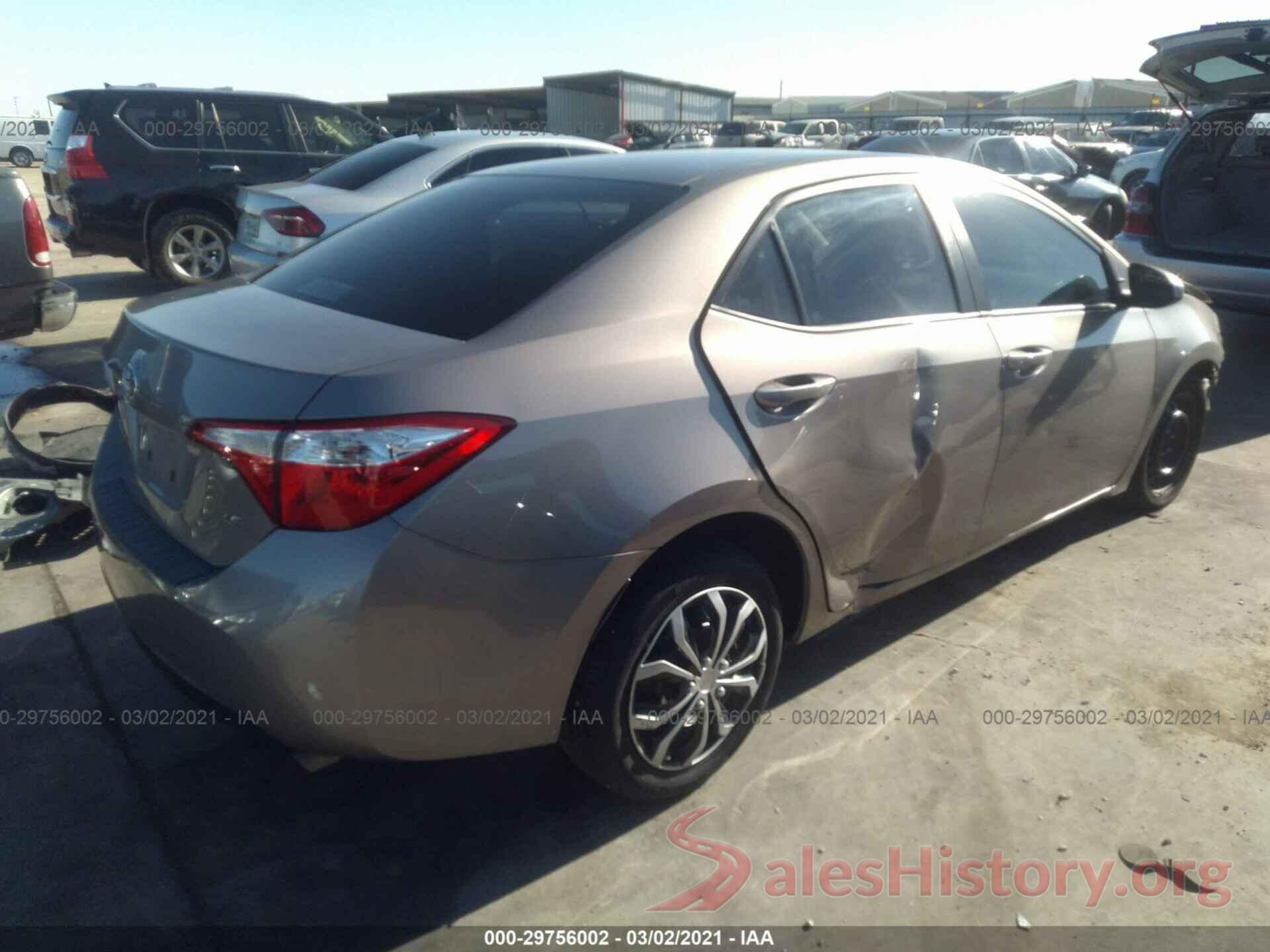 2T1BURHEXGC679499 2016 TOYOTA COROLLA