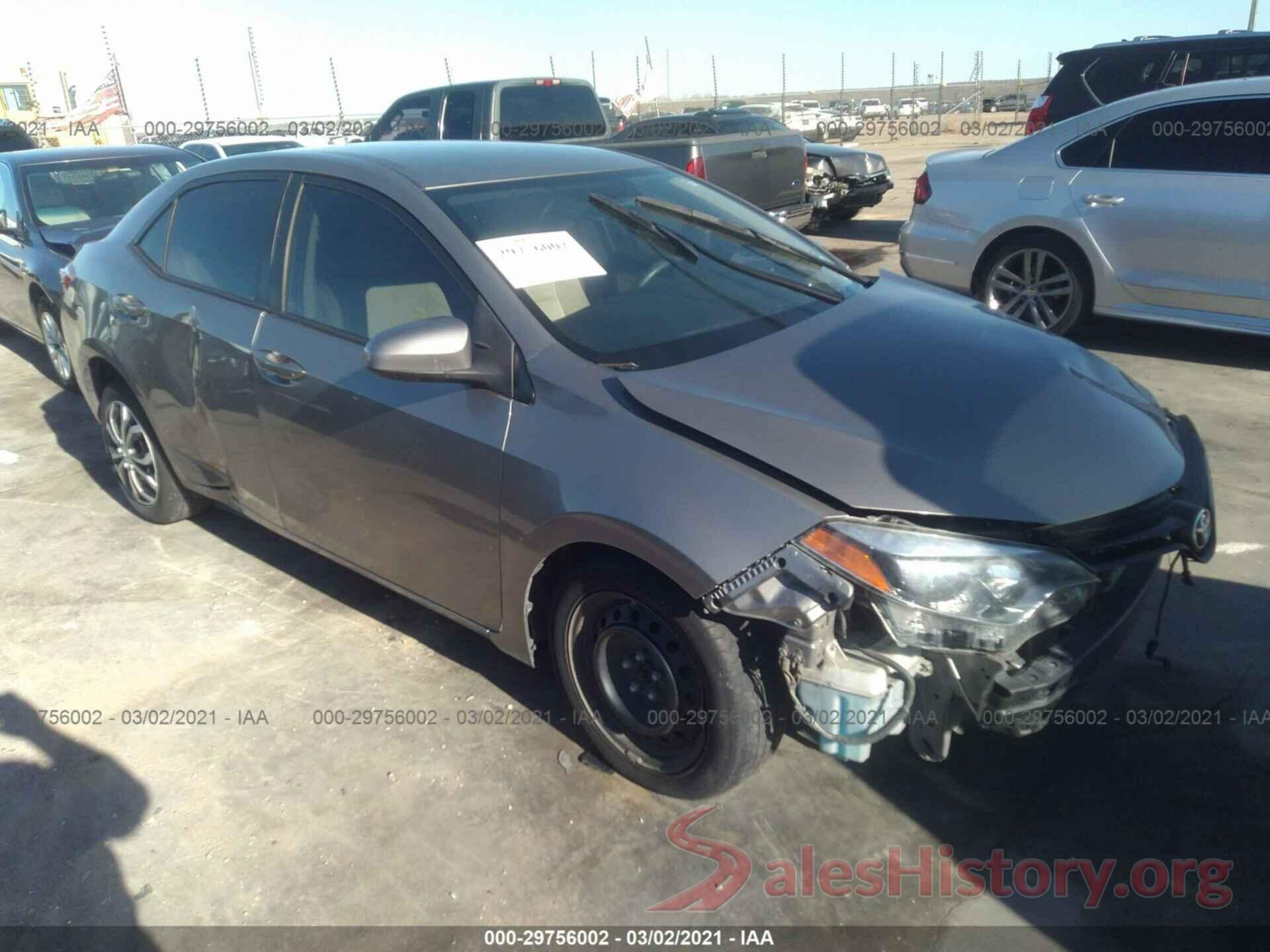 2T1BURHEXGC679499 2016 TOYOTA COROLLA