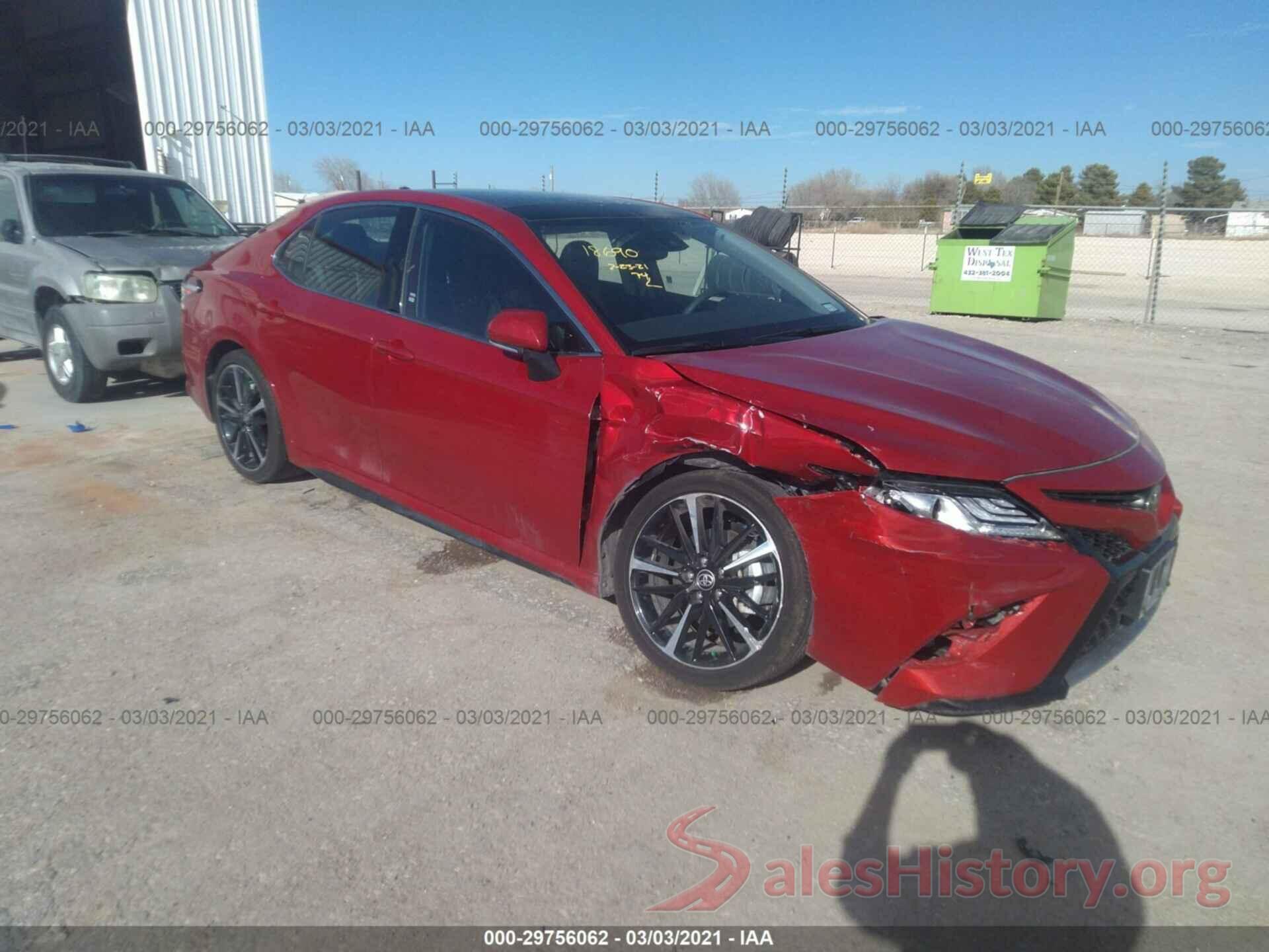 4T1K61AK5LU402201 2020 TOYOTA CAMRY