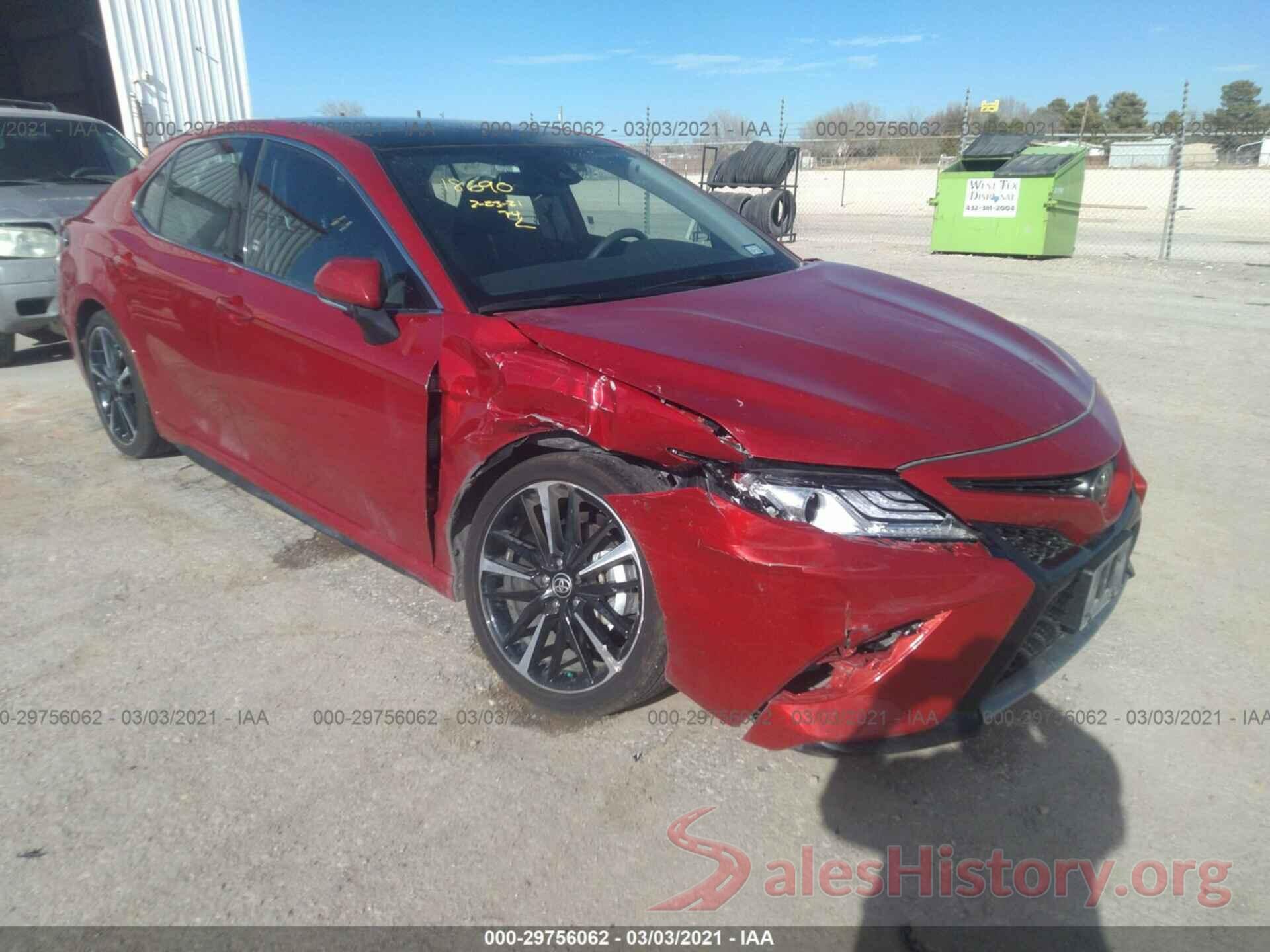 4T1K61AK5LU402201 2020 TOYOTA CAMRY