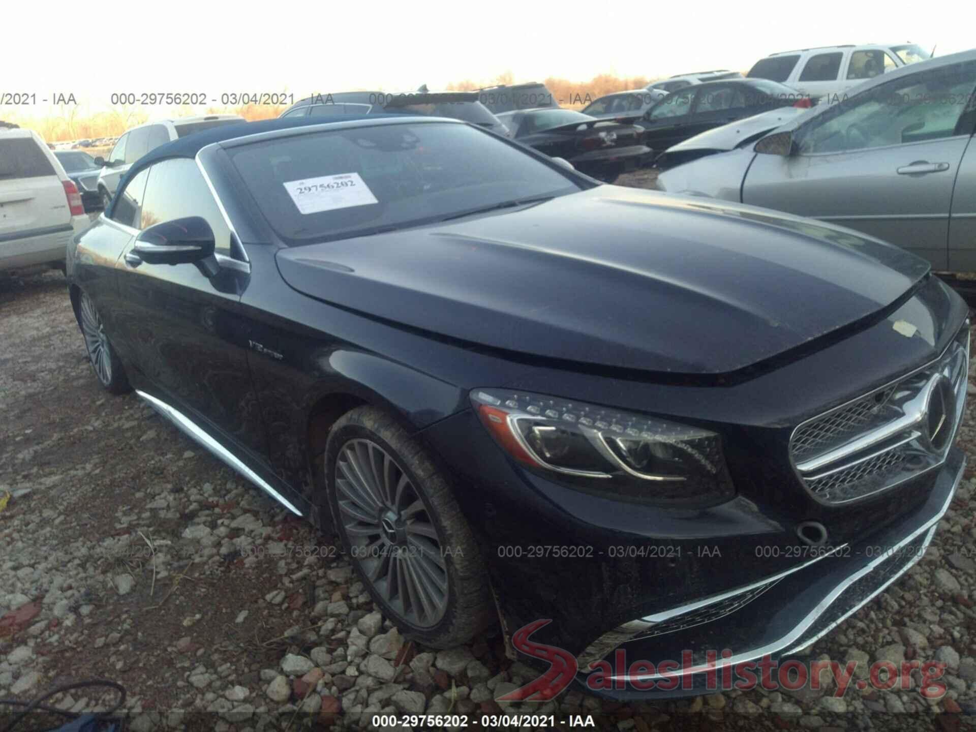 WDDXK7KB6HA021835 2017 MERCEDES-BENZ S-CLASS