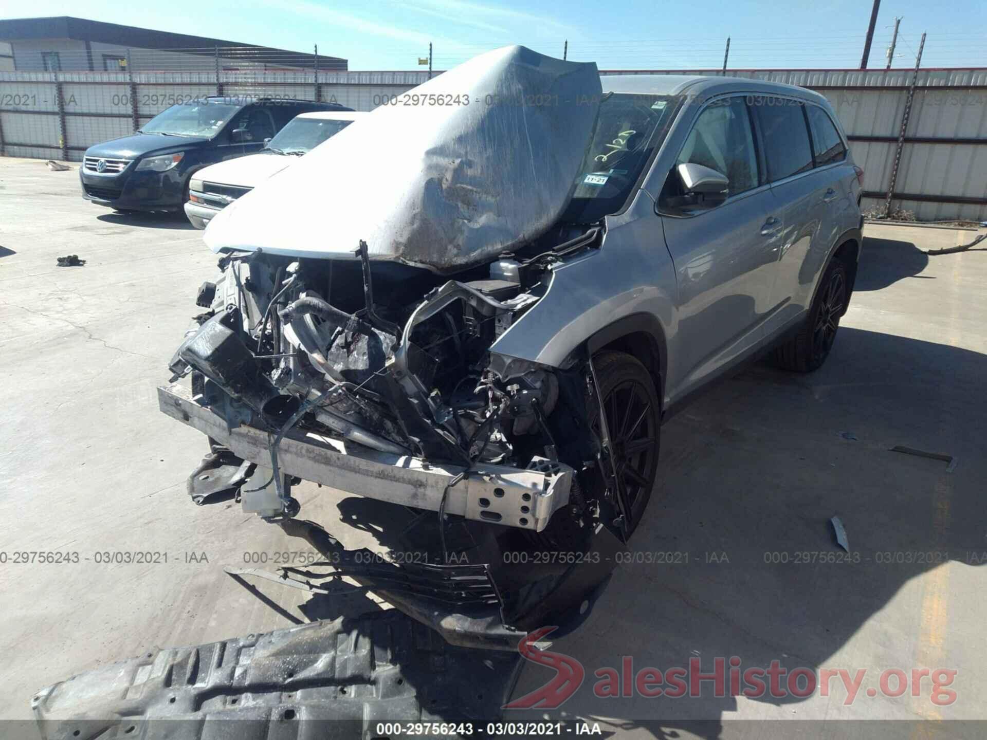 5TDBZRFH1KS936158 2019 TOYOTA HIGHLANDER