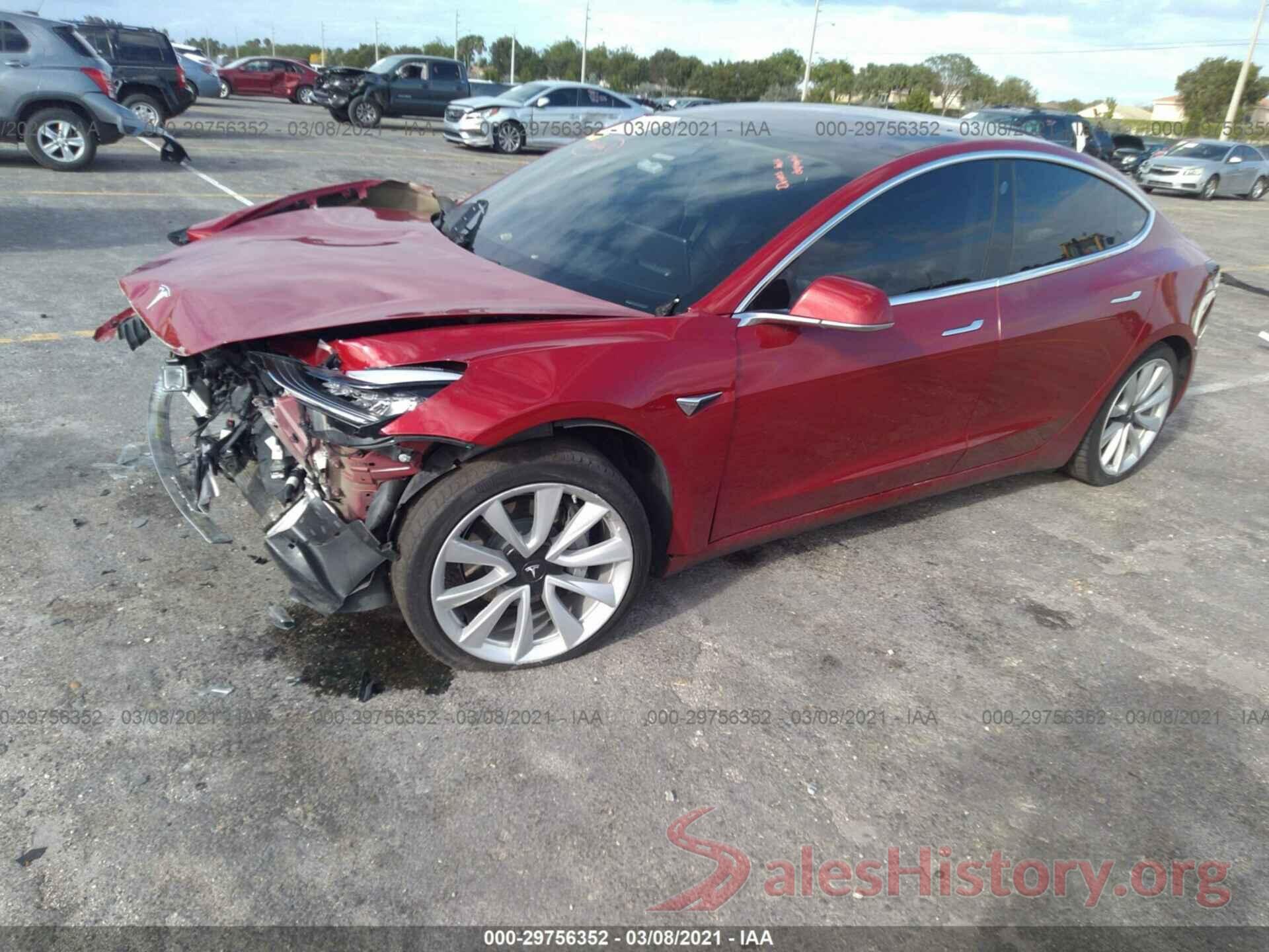 5YJ3E1EA4JF015397 2018 TESLA MODEL 3