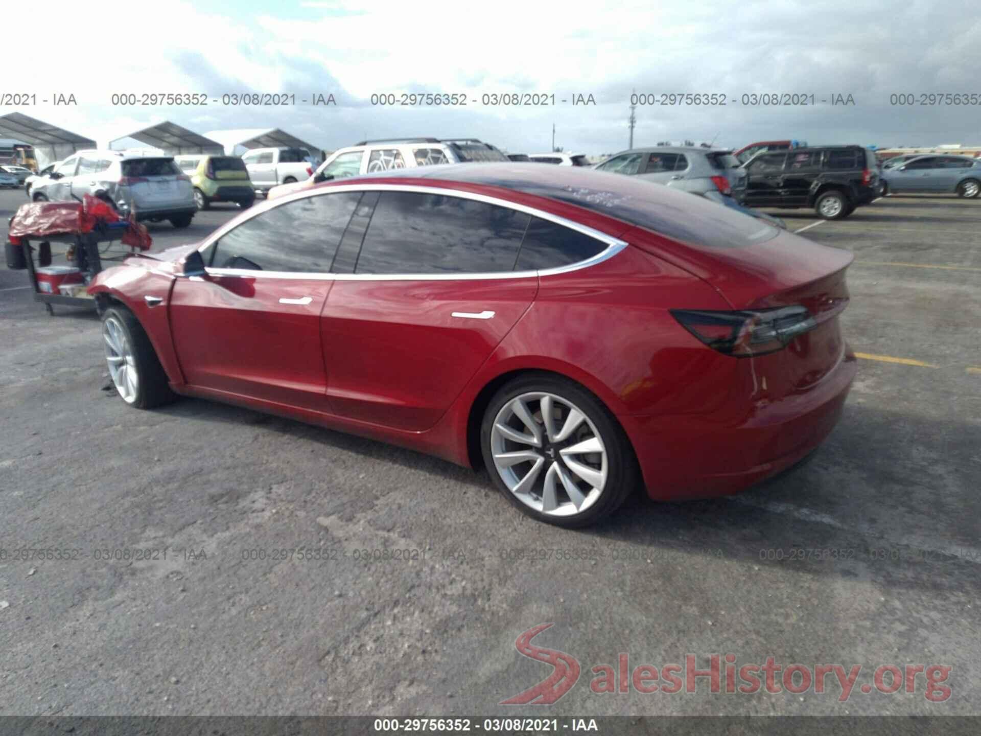 5YJ3E1EA4JF015397 2018 TESLA MODEL 3