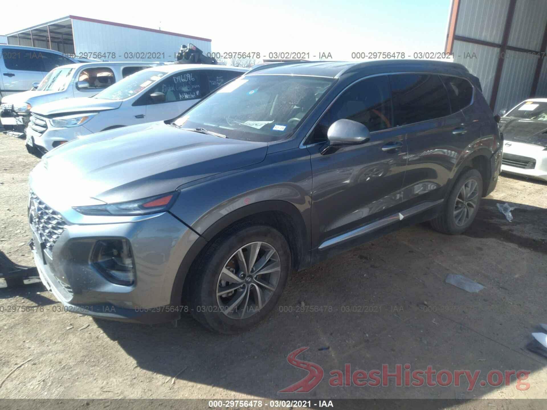 5NMS33ADXKH016311 2019 HYUNDAI SANTA FE