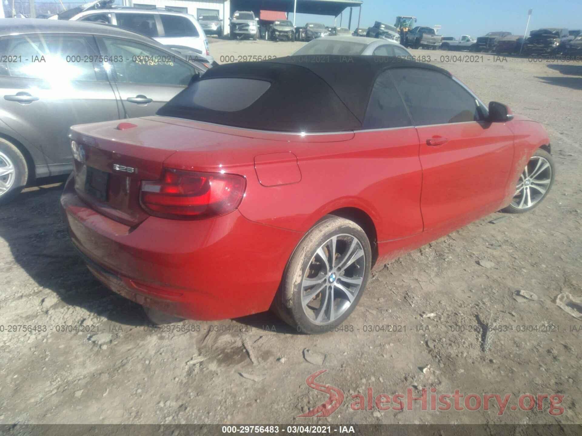 WBA1K9C51GV710982 2016 BMW 2 SERIES