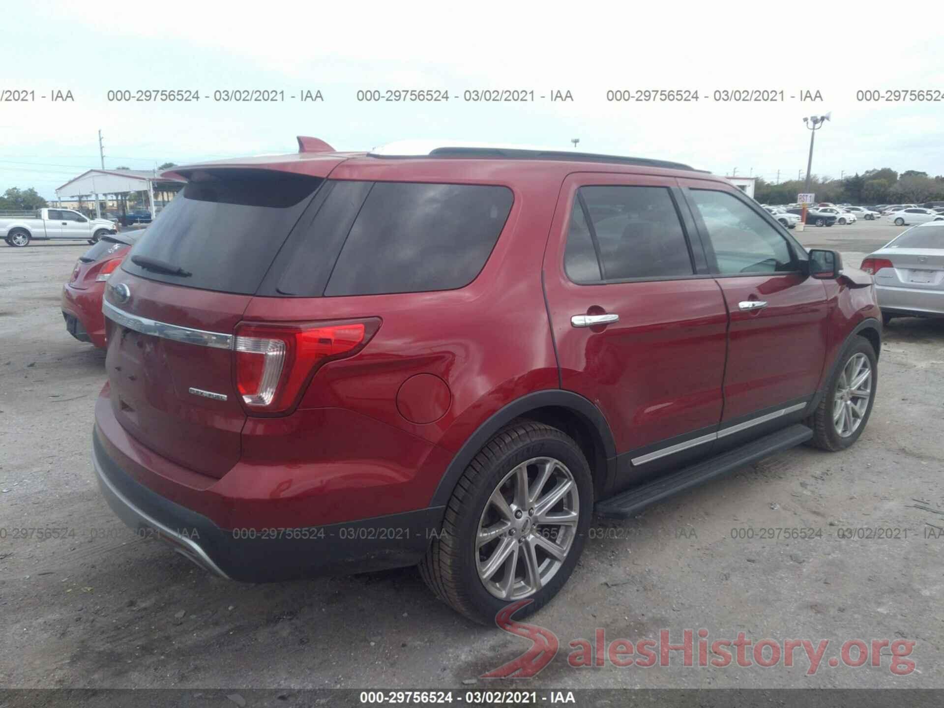 1FM5K7F81GGB41534 2016 FORD EXPLORER