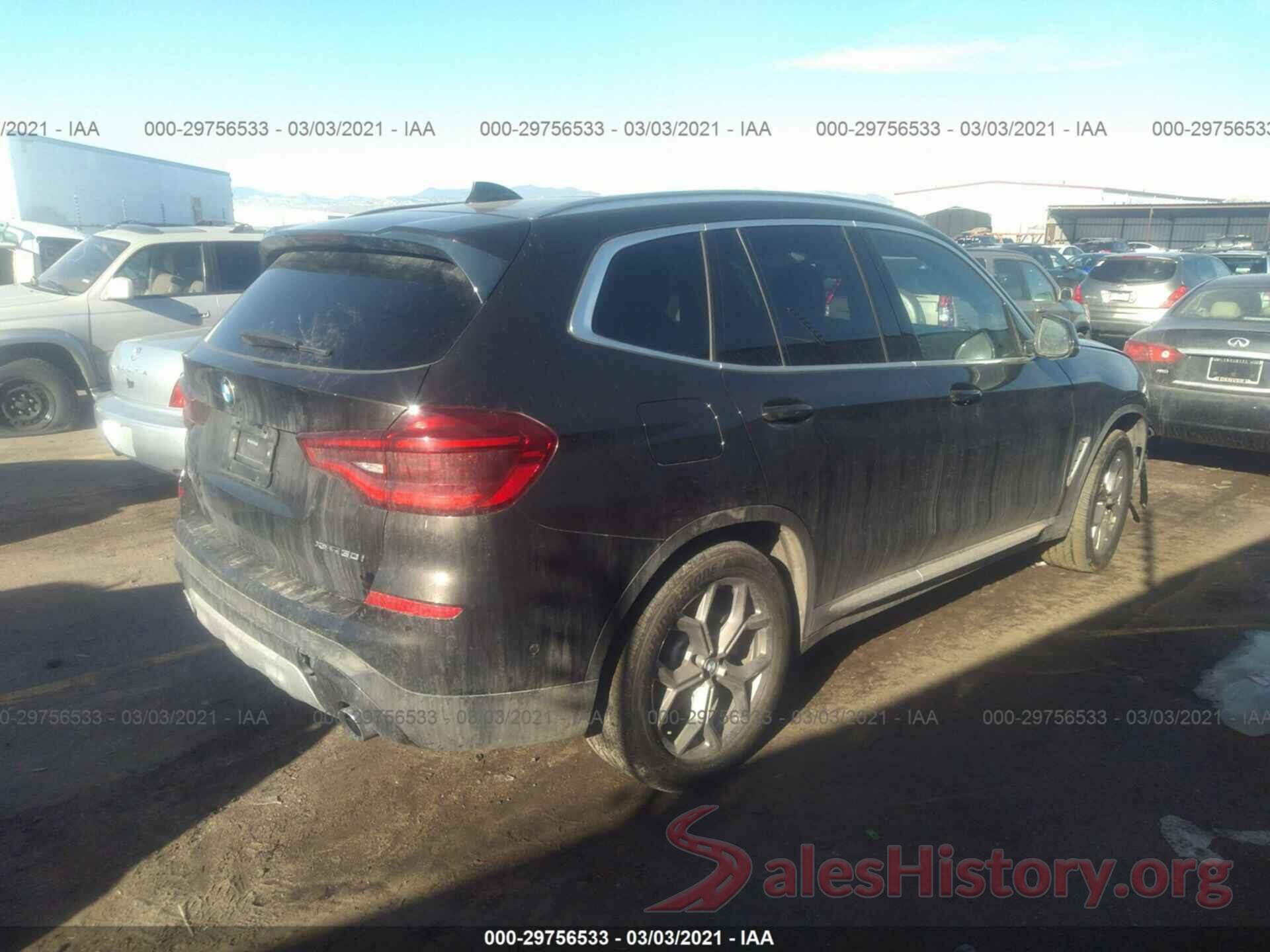 5UXTY5C08LLT36432 2020 BMW X3