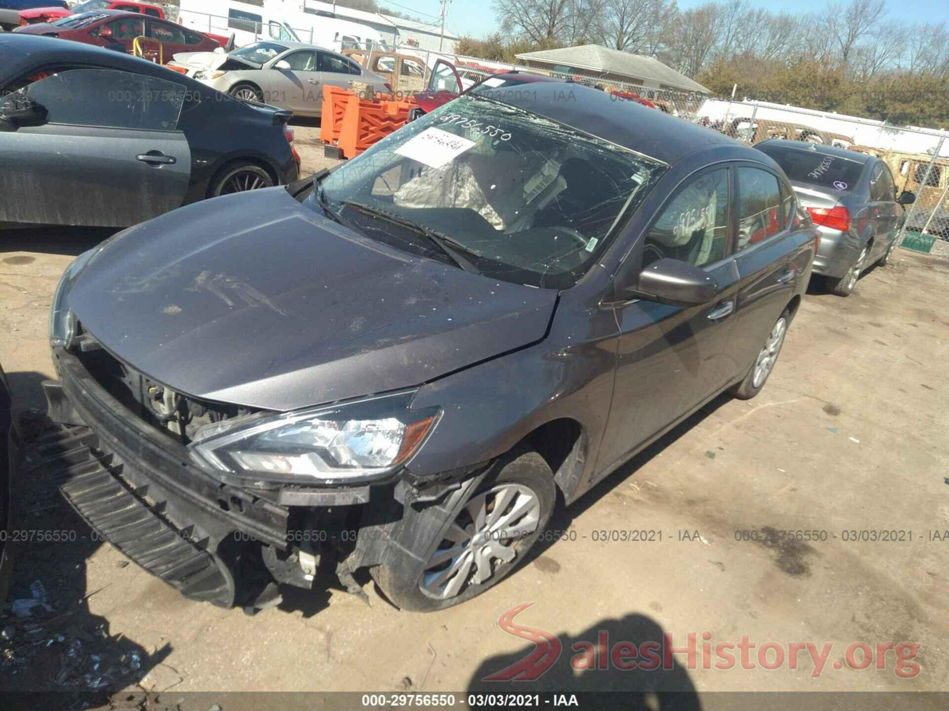 3N1AB7AP7HY264257 2017 NISSAN SENTRA