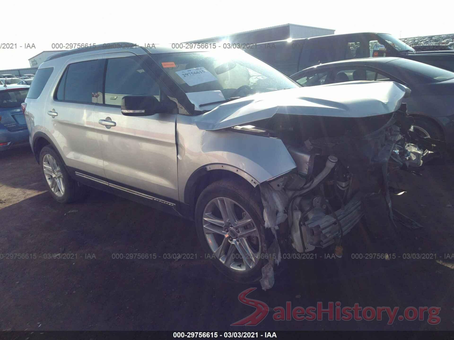 1FM5K8D84HGD89156 2017 FORD EXPLORER