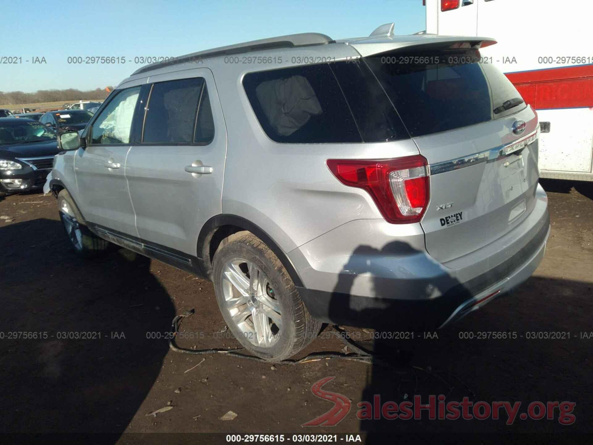 1FM5K8D84HGD89156 2017 FORD EXPLORER