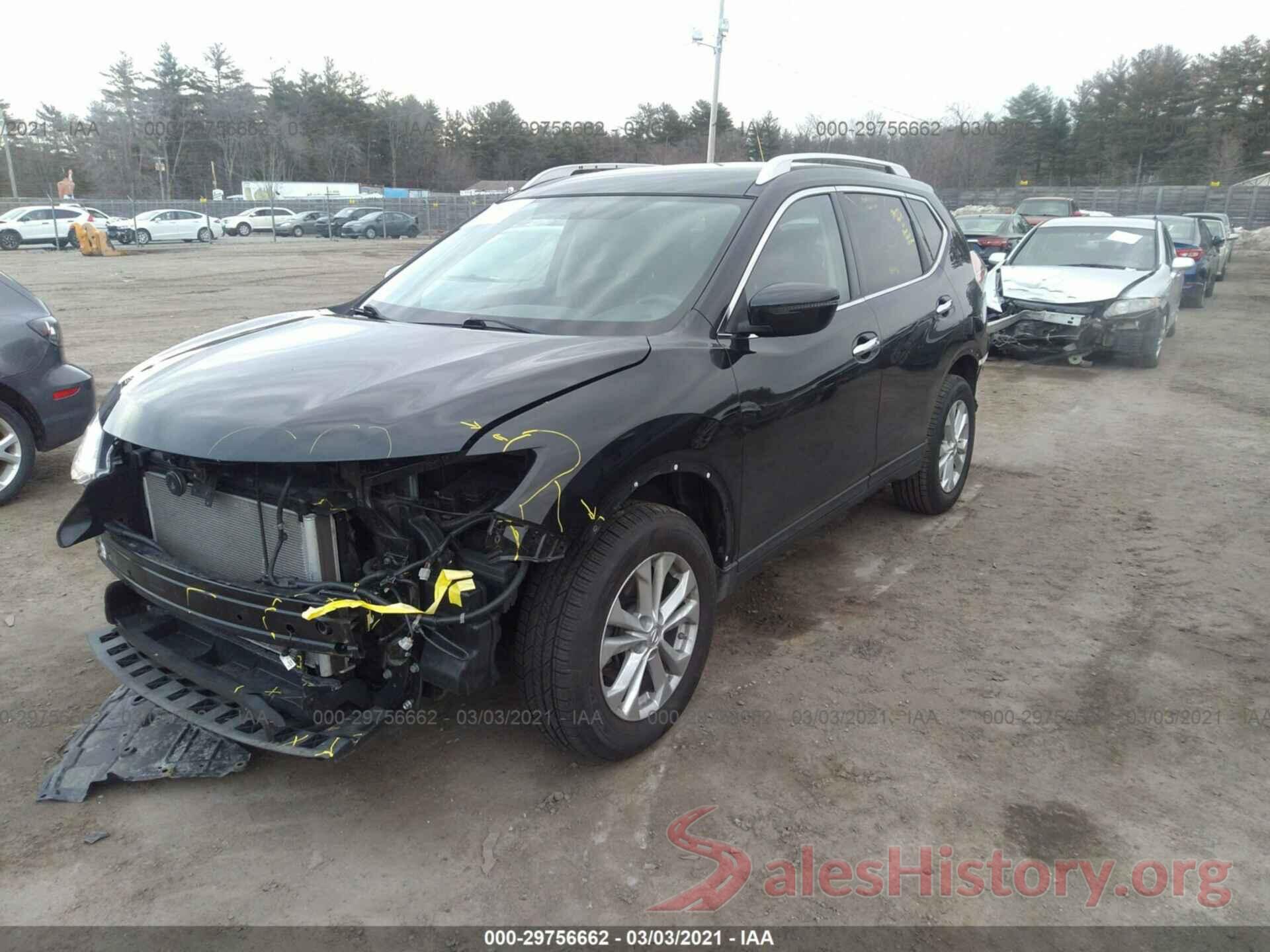 KNMAT2MV1GP598730 2016 NISSAN ROGUE