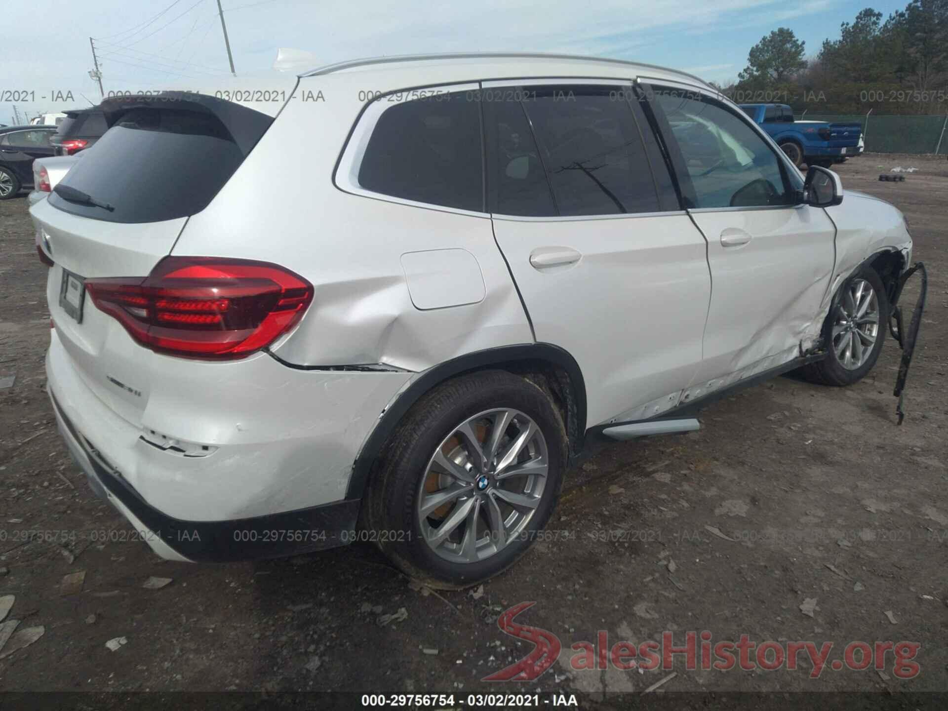 5UXTR7C50KLE96746 2019 BMW X3