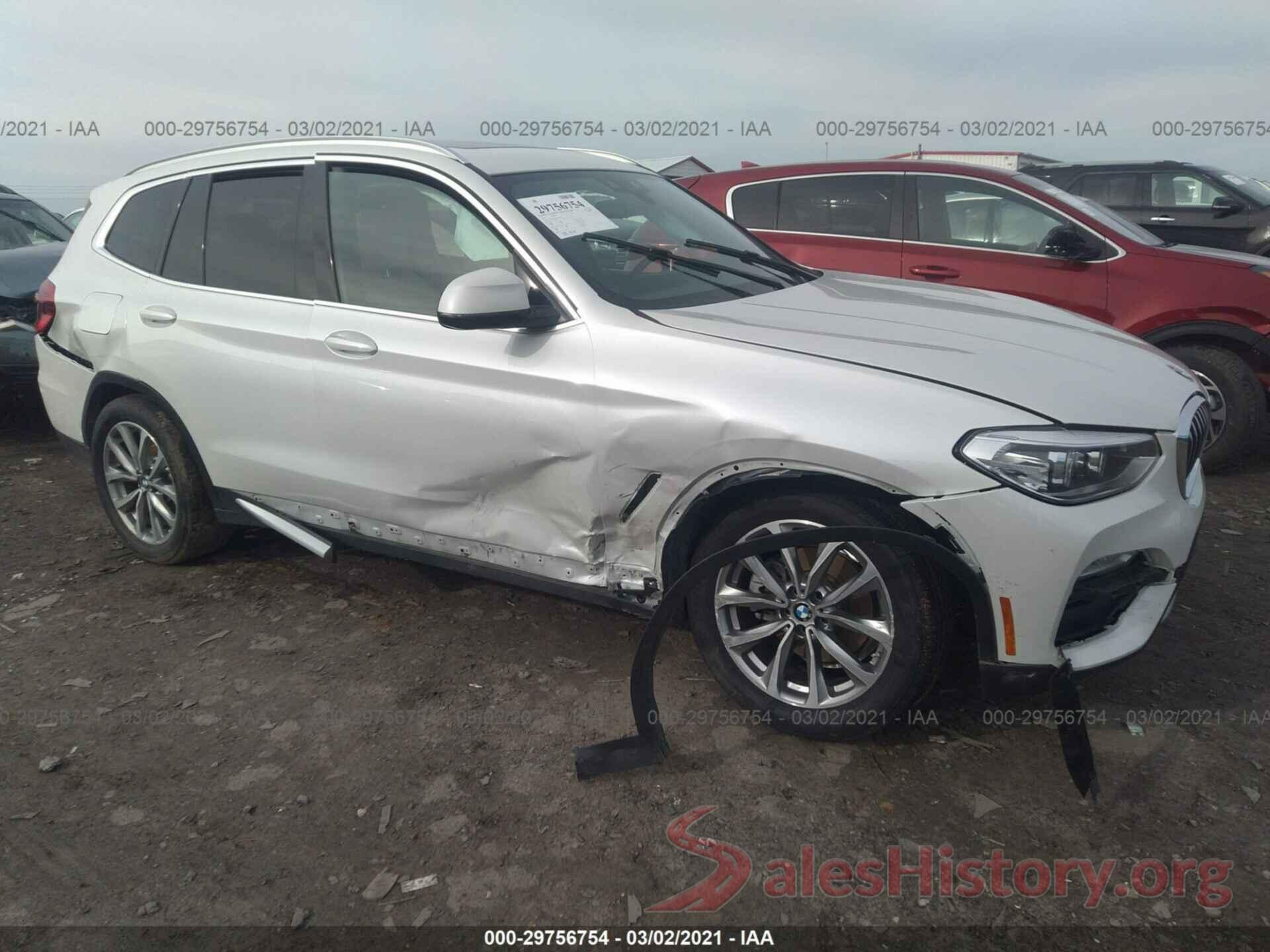 5UXTR7C50KLE96746 2019 BMW X3