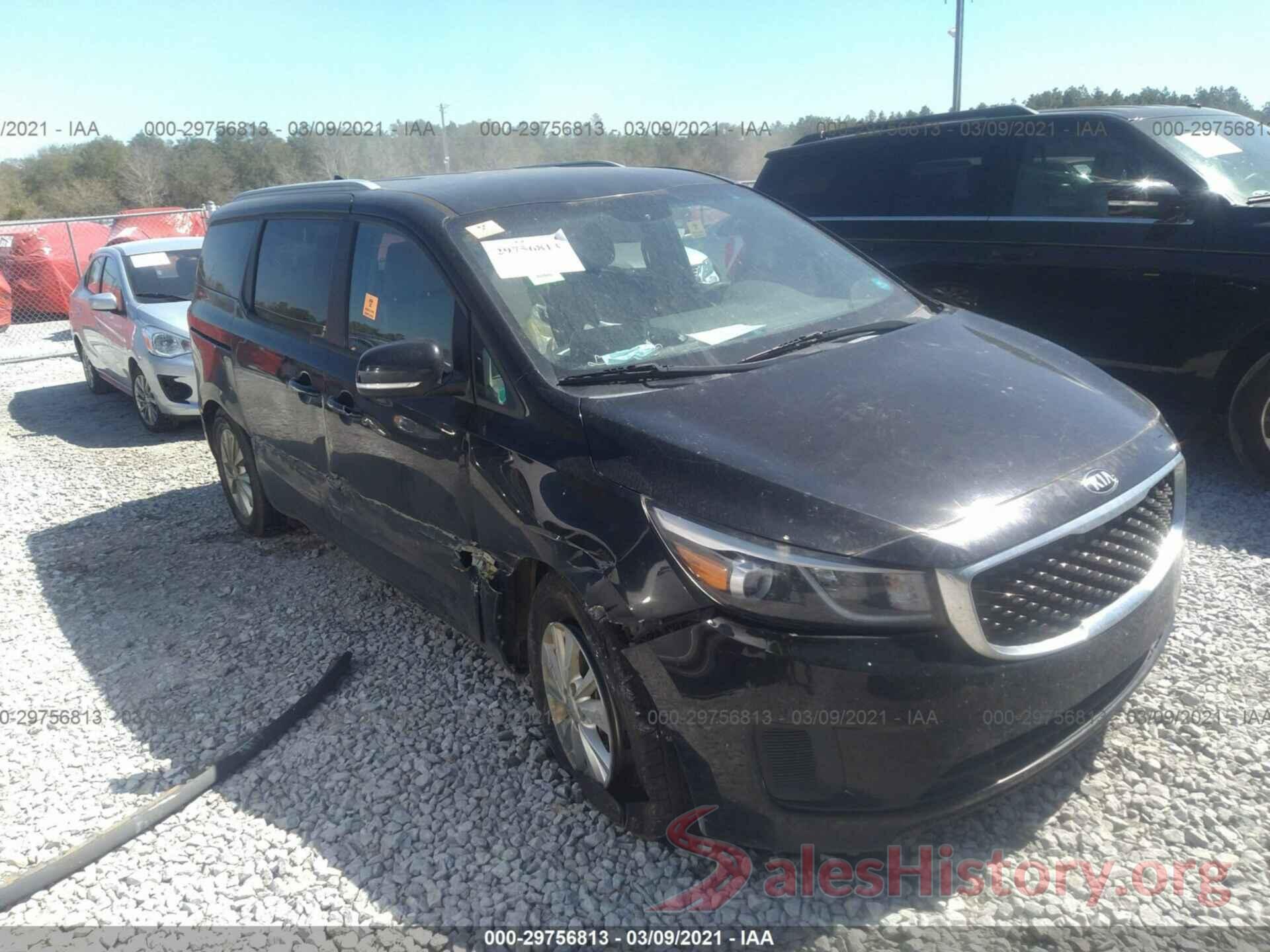 KNDMB5C17G6163314 2016 KIA SEDONA