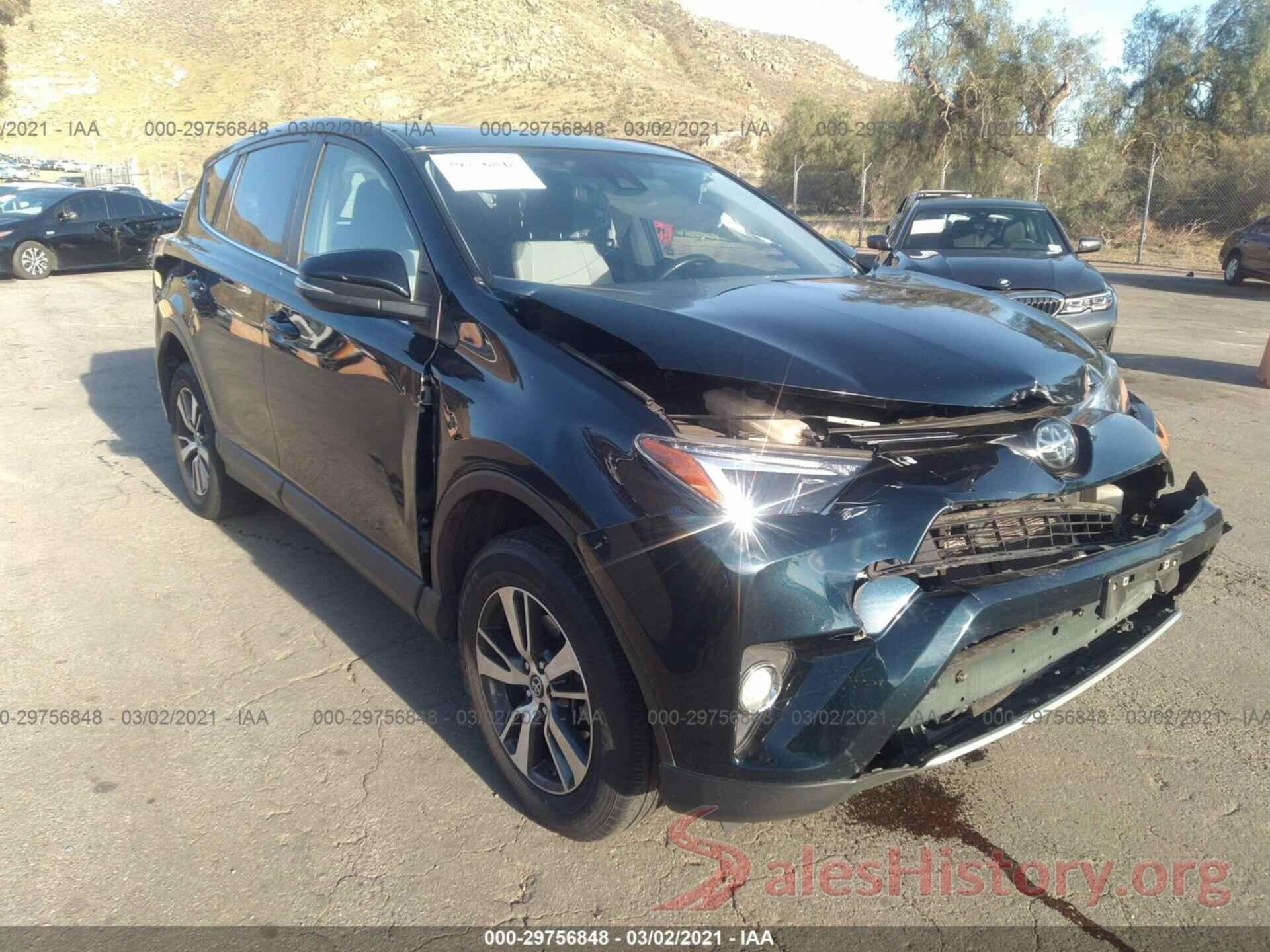 JTMWFREV3JJ172956 2018 TOYOTA RAV4