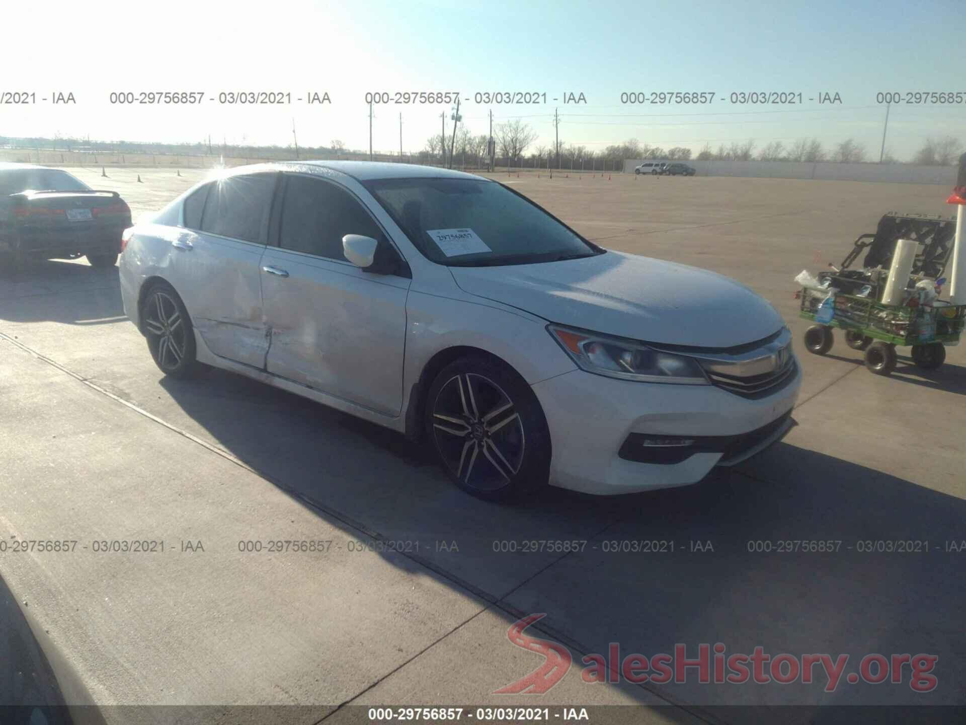 1HGCR2F58GA037871 2016 HONDA ACCORD SEDAN