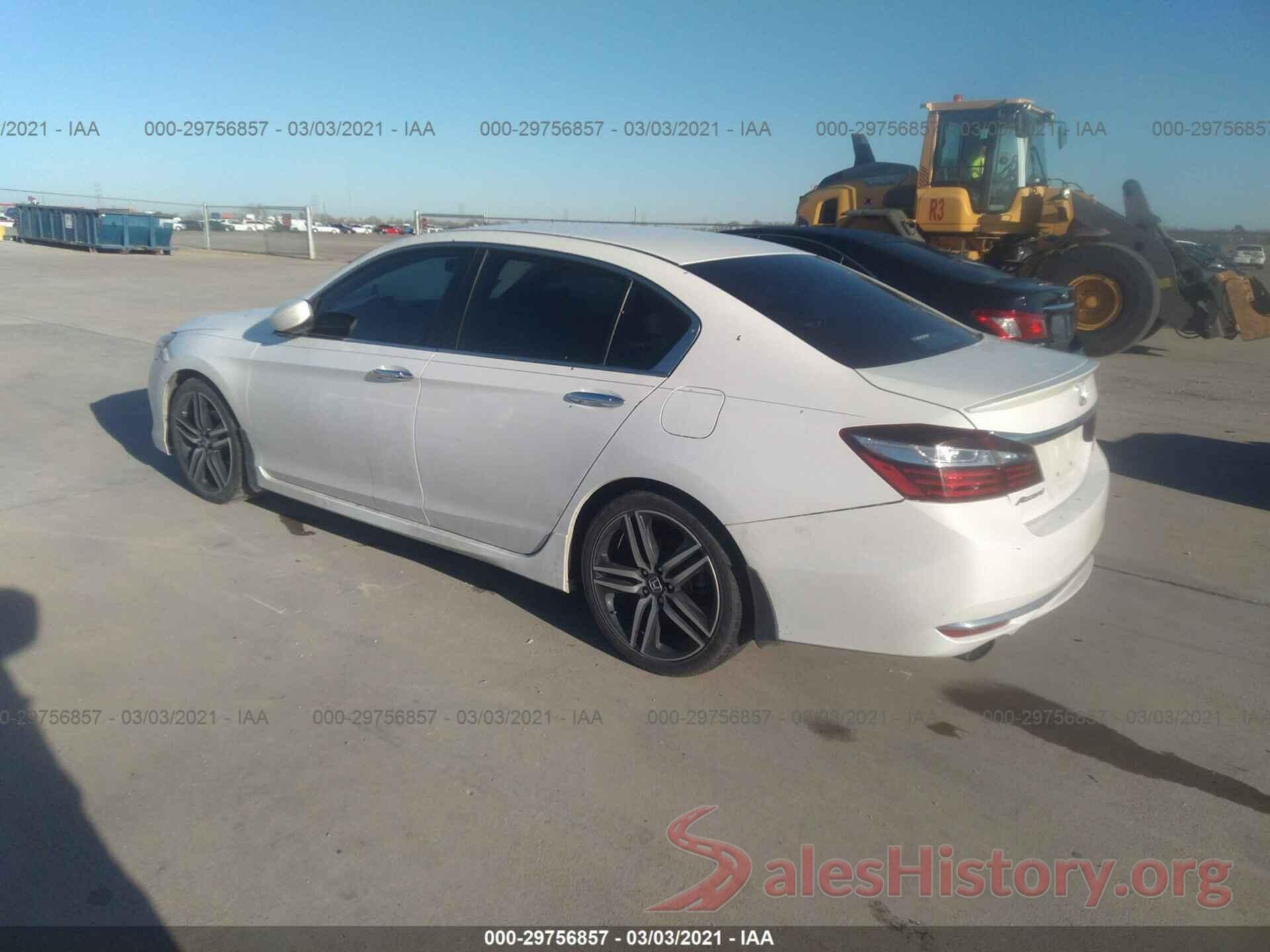 1HGCR2F58GA037871 2016 HONDA ACCORD SEDAN