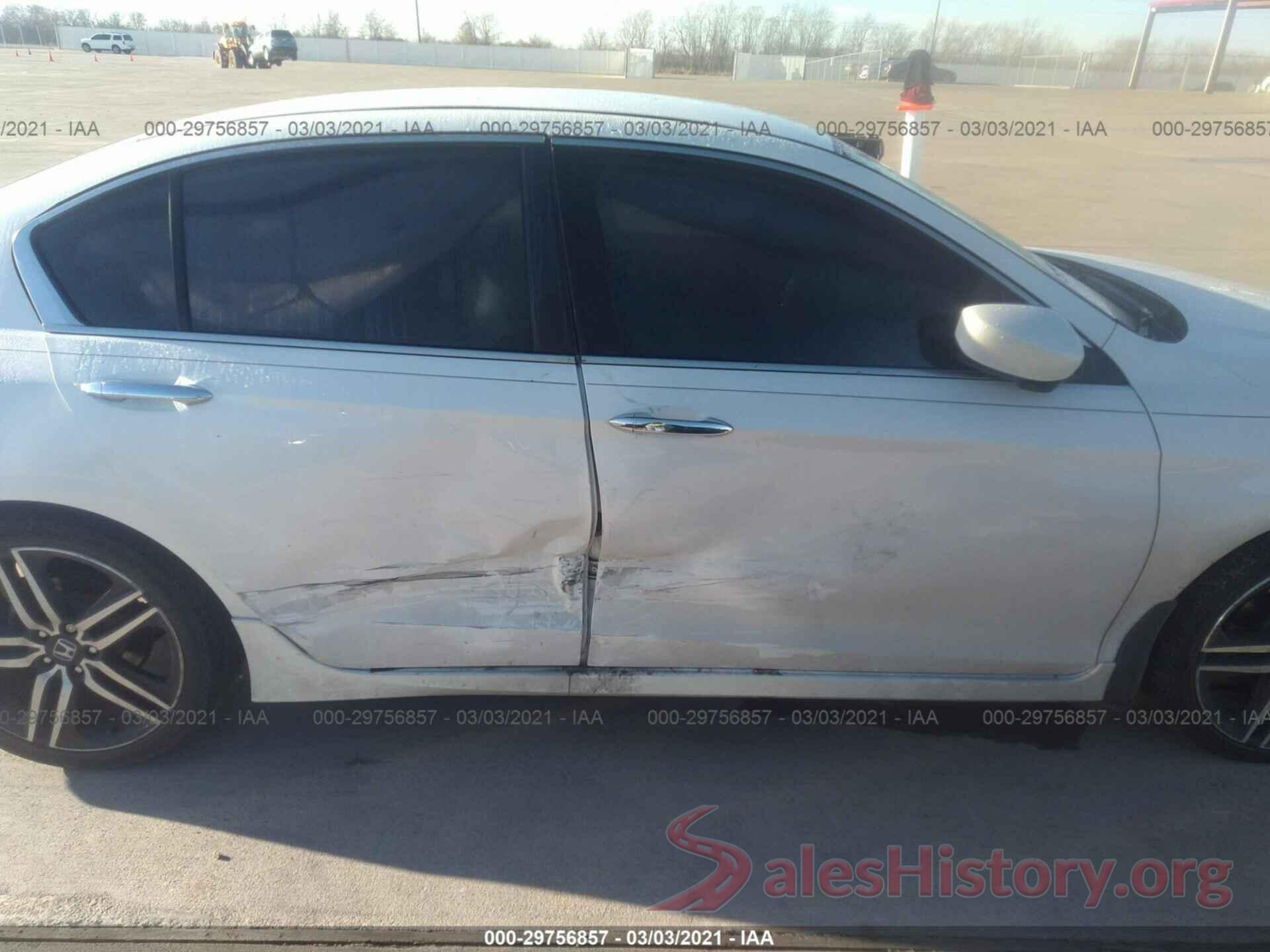 1HGCR2F58GA037871 2016 HONDA ACCORD SEDAN