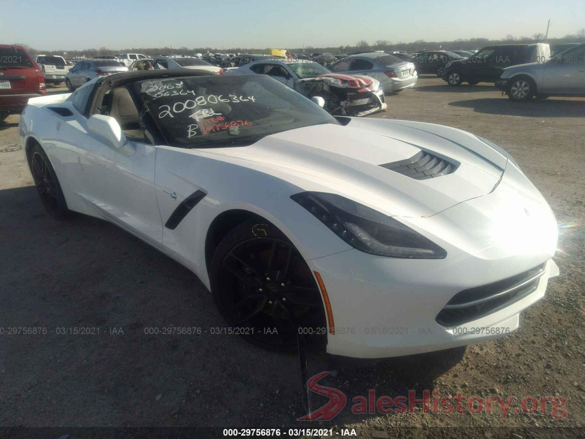 1G1YH2D76H5110024 2017 CHEVROLET CORVETTE