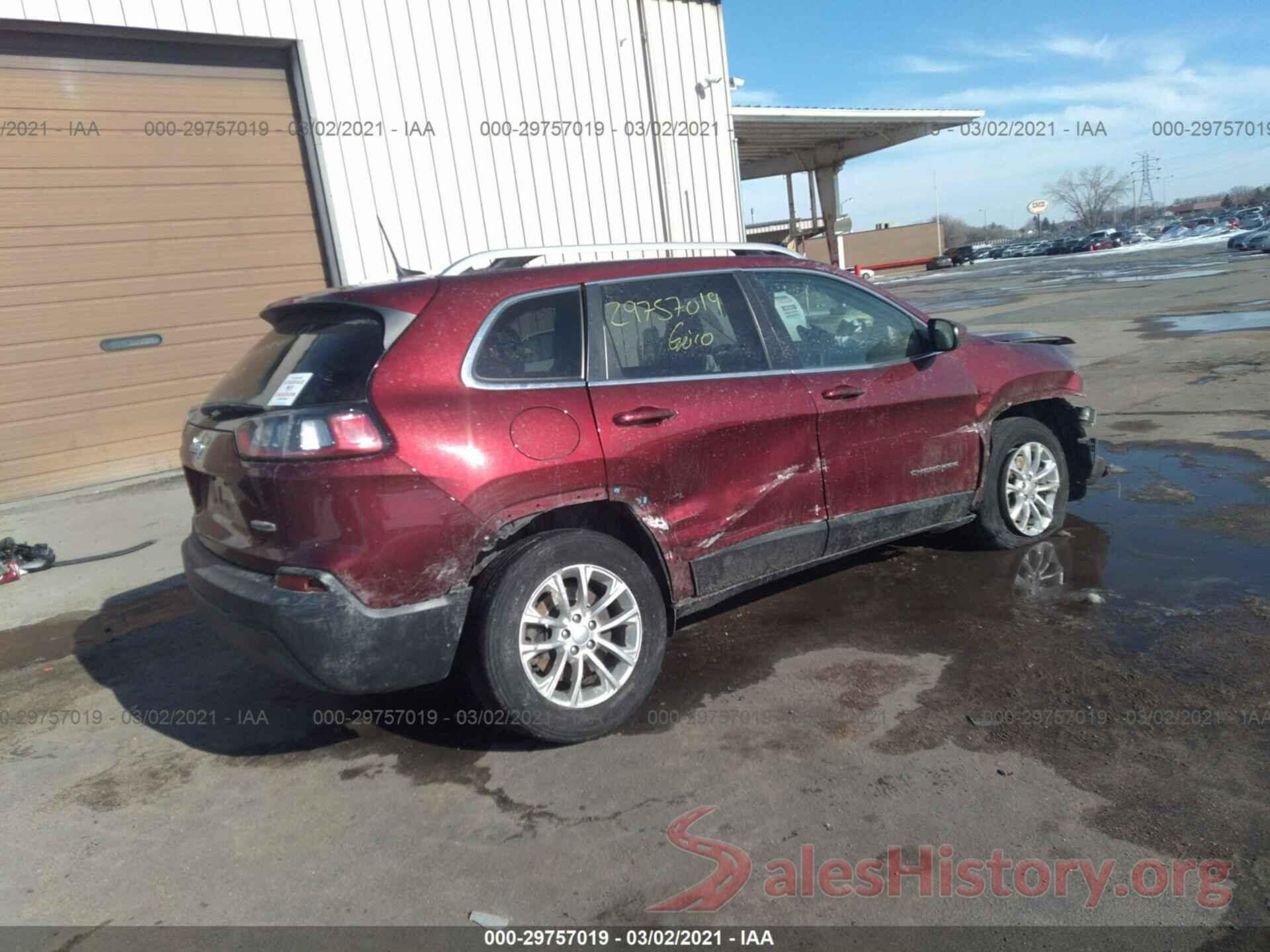 1C4PJMCB7KD142082 2019 JEEP CHEROKEE