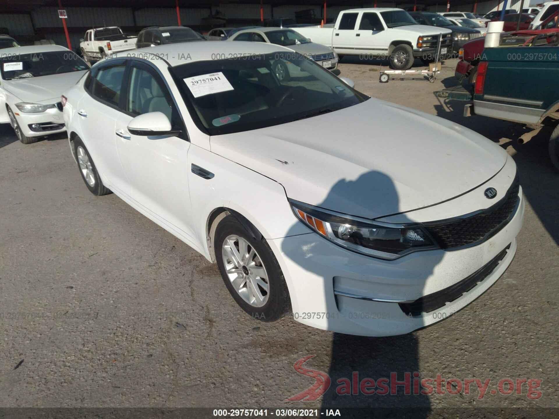 5XXGT4L34GG063954 2016 KIA OPTIMA