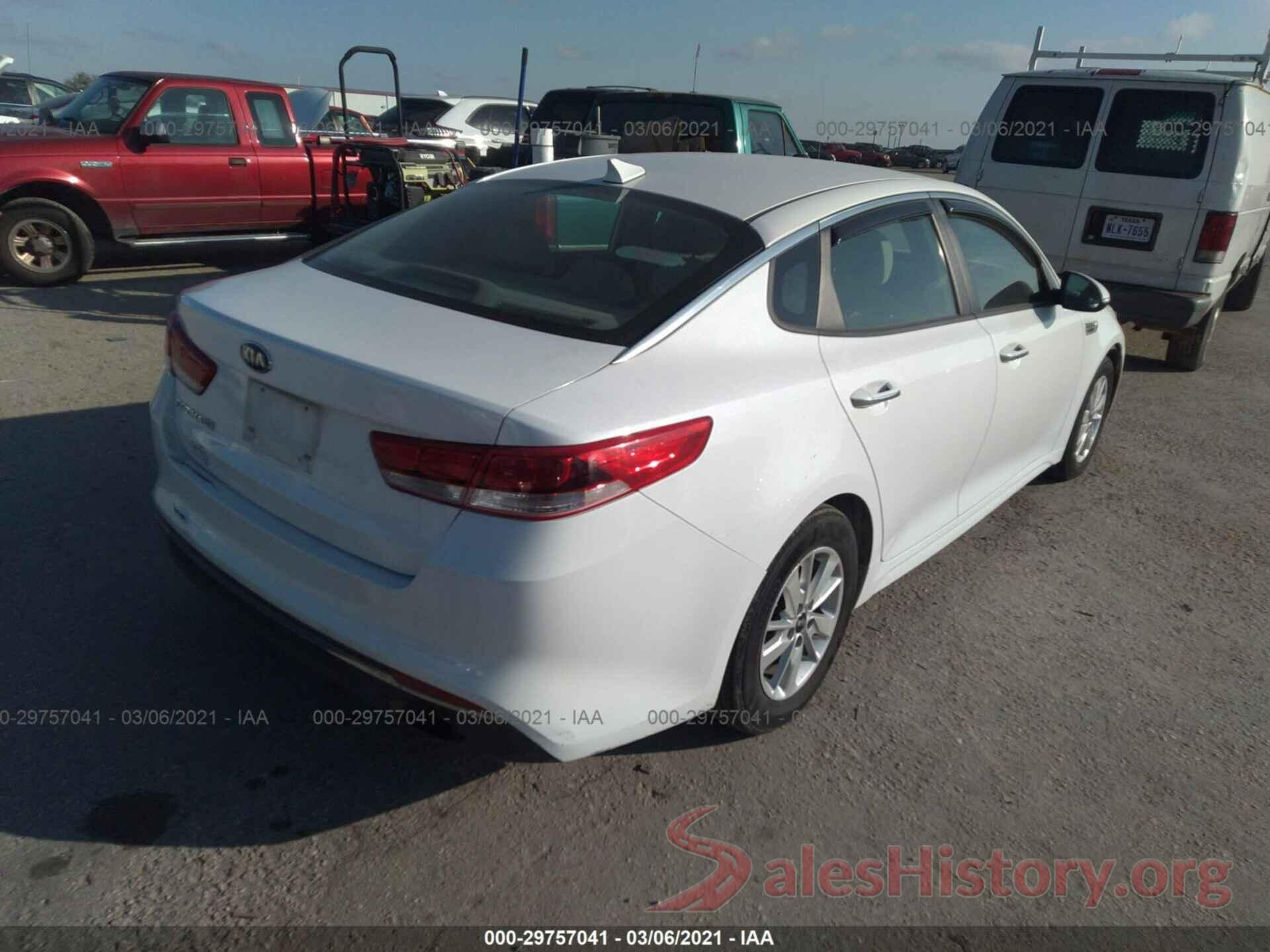 5XXGT4L34GG063954 2016 KIA OPTIMA