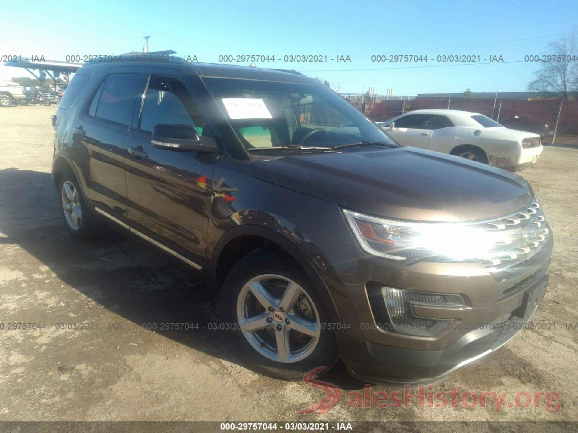 1FM5K7D85GGA34375 2016 FORD EXPLORER