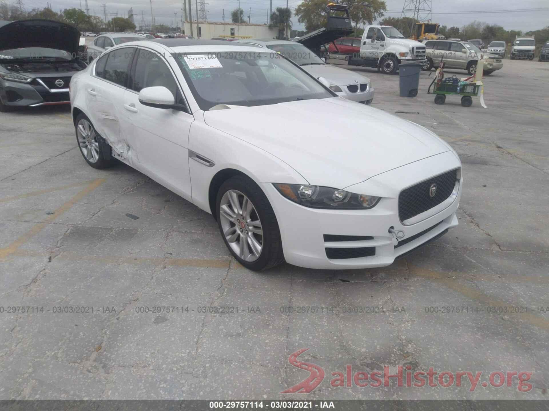 SAJAR4FX6KCP50088 2019 JAGUAR XE