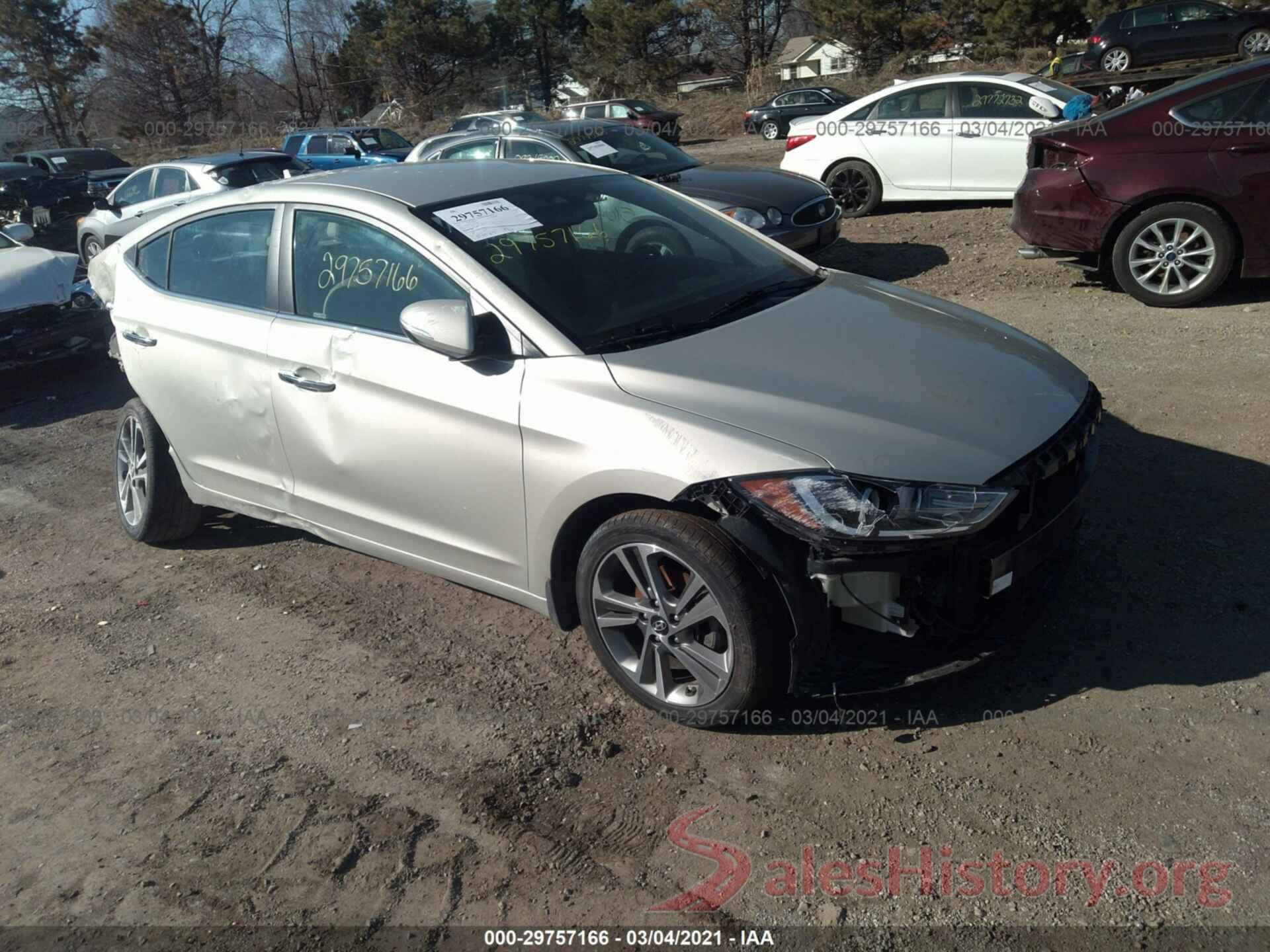 5NPD84LF9HH176366 2017 HYUNDAI ELANTRA