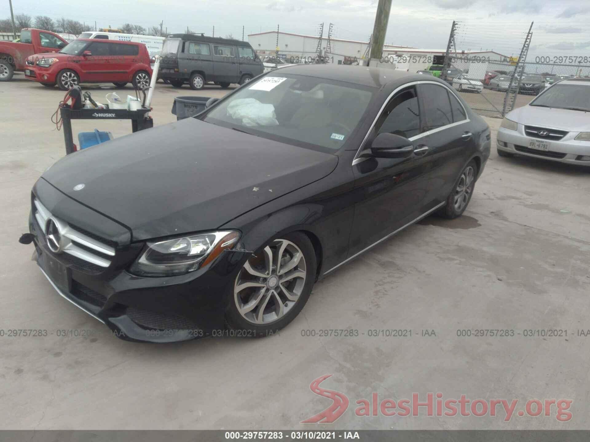 55SWF4JB9HU185564 2017 MERCEDES-BENZ C-CLASS