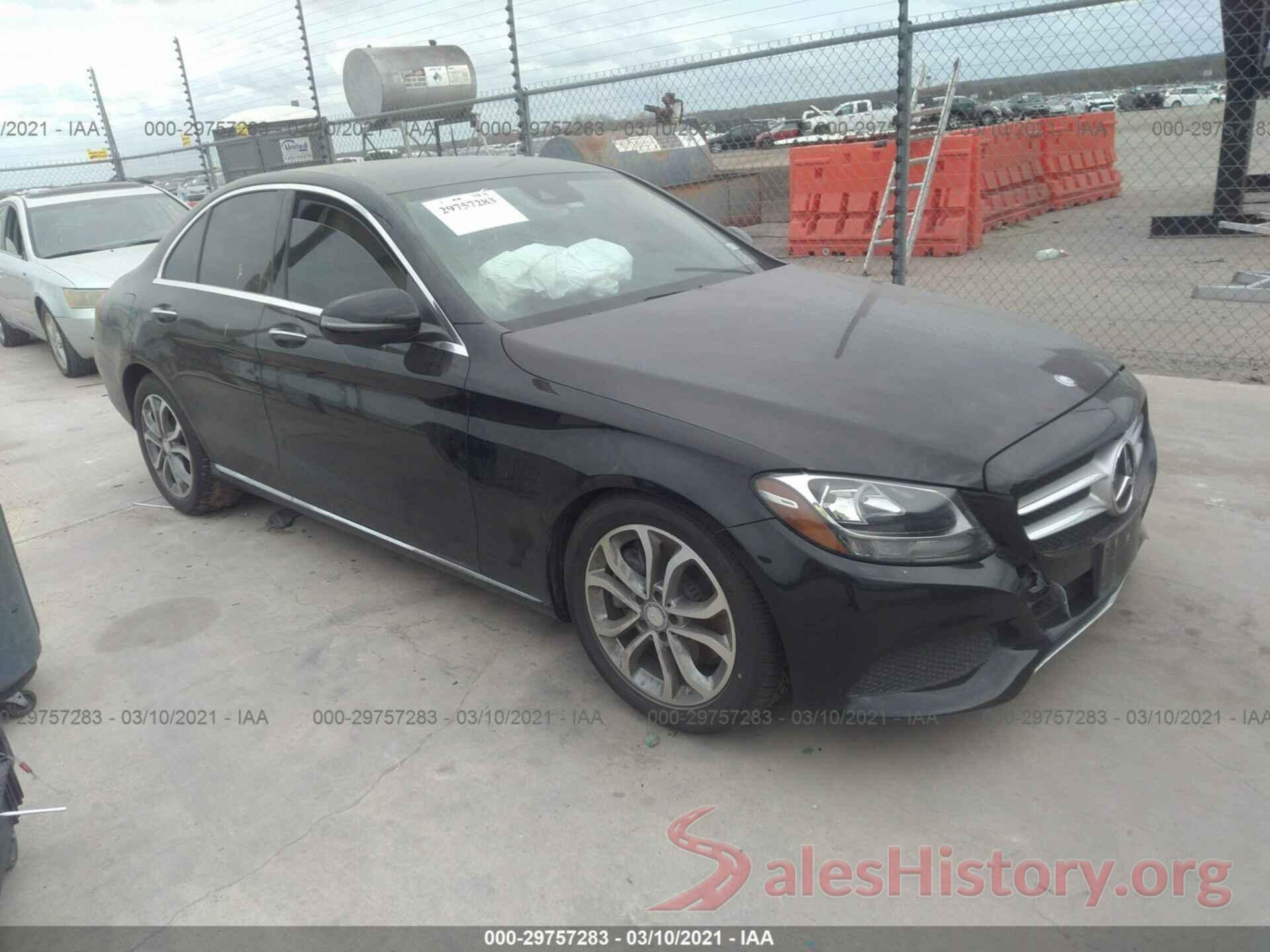 55SWF4JB9HU185564 2017 MERCEDES-BENZ C-CLASS